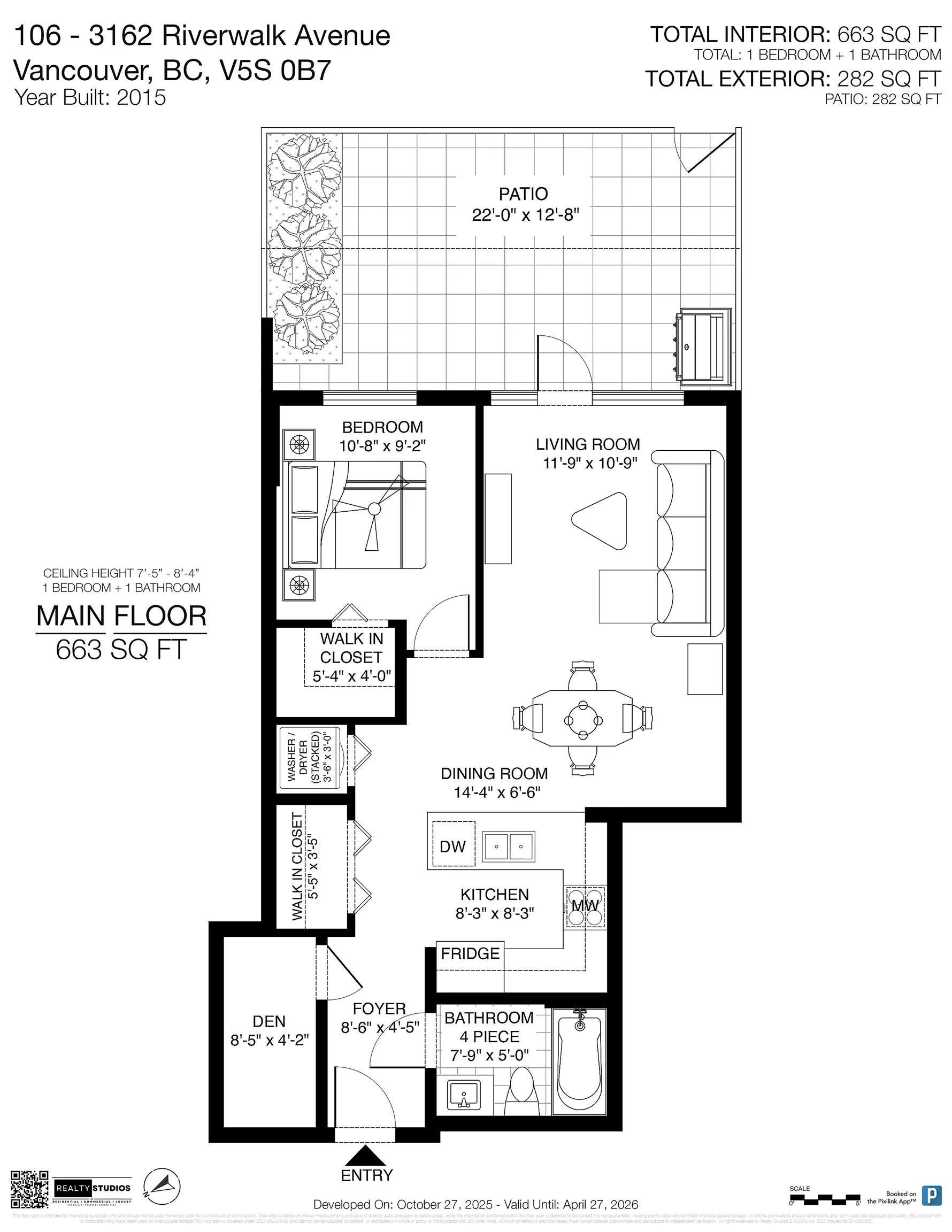 106 3162 Riverwalk Avenue