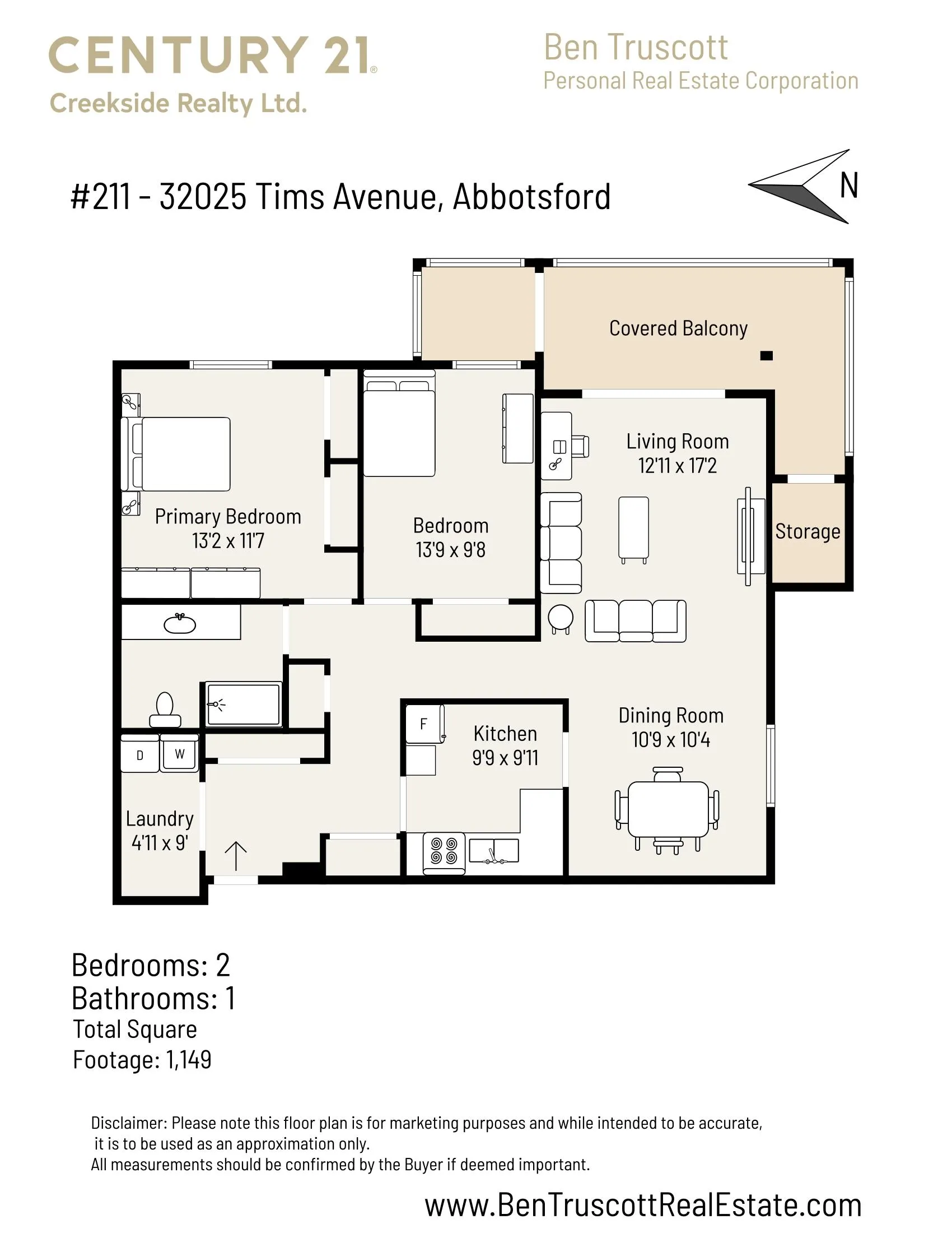 211 32025 Tims Avenue