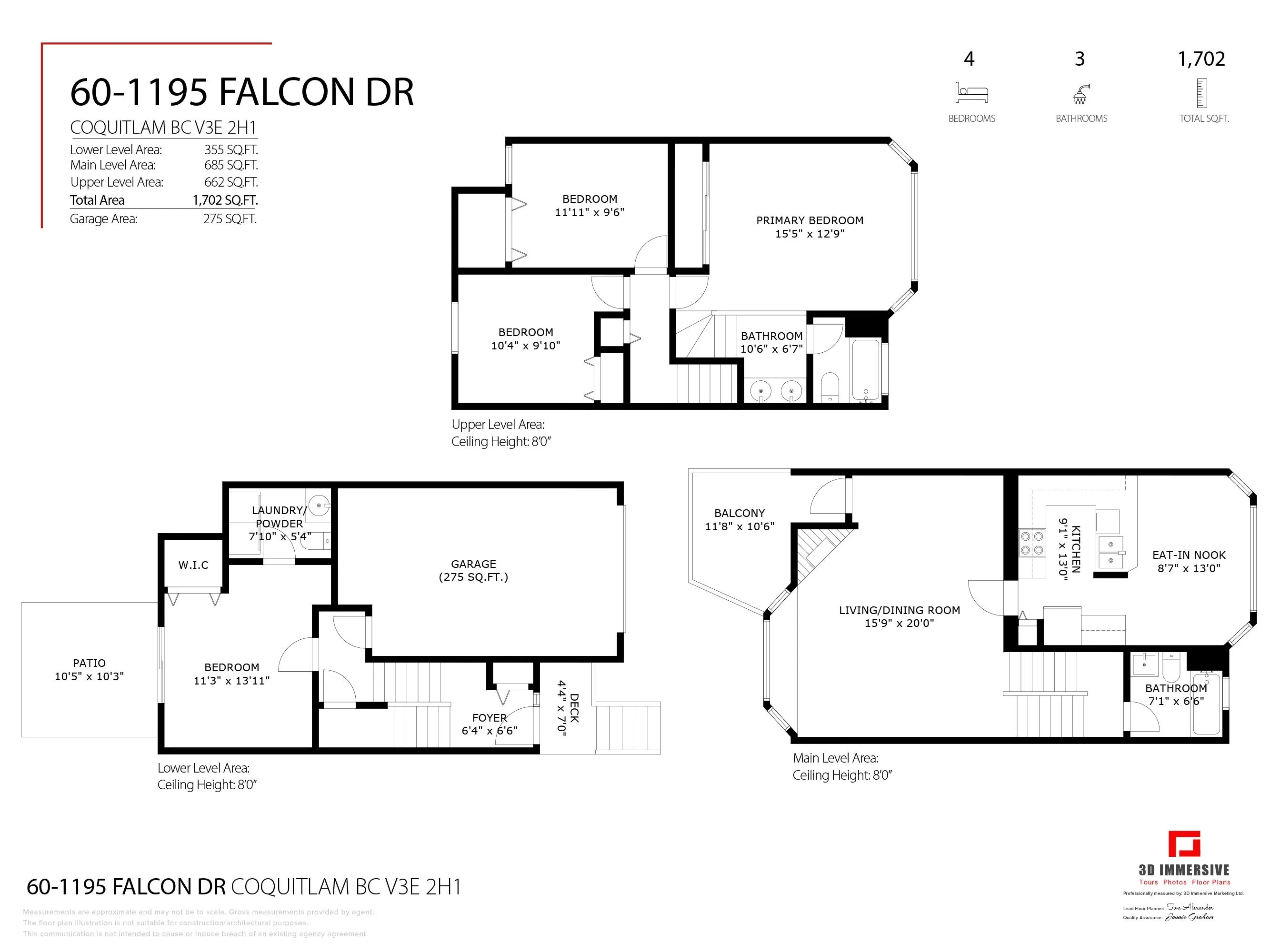 60 1195 Falcon Drive