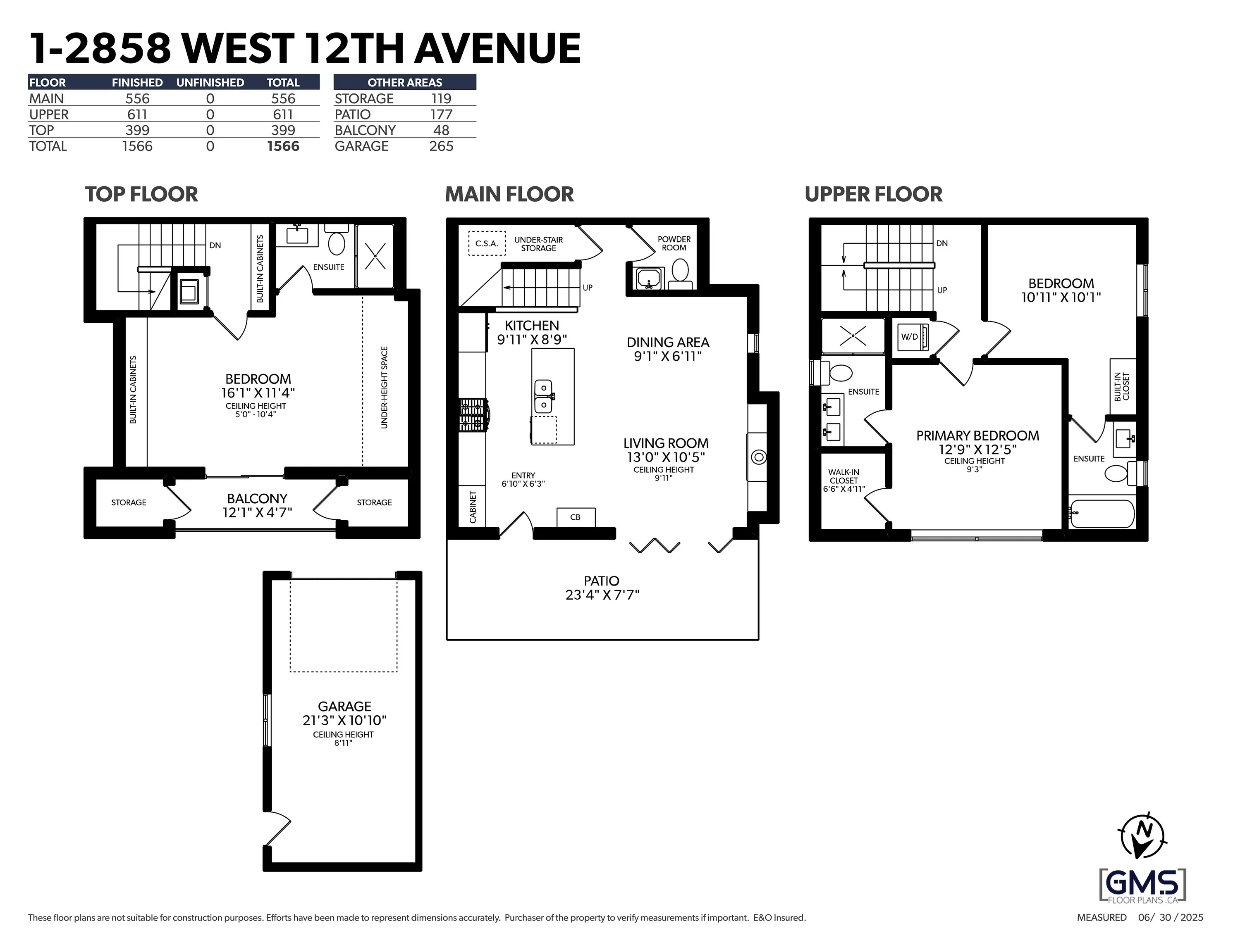 1 2858 W 12th Avenue