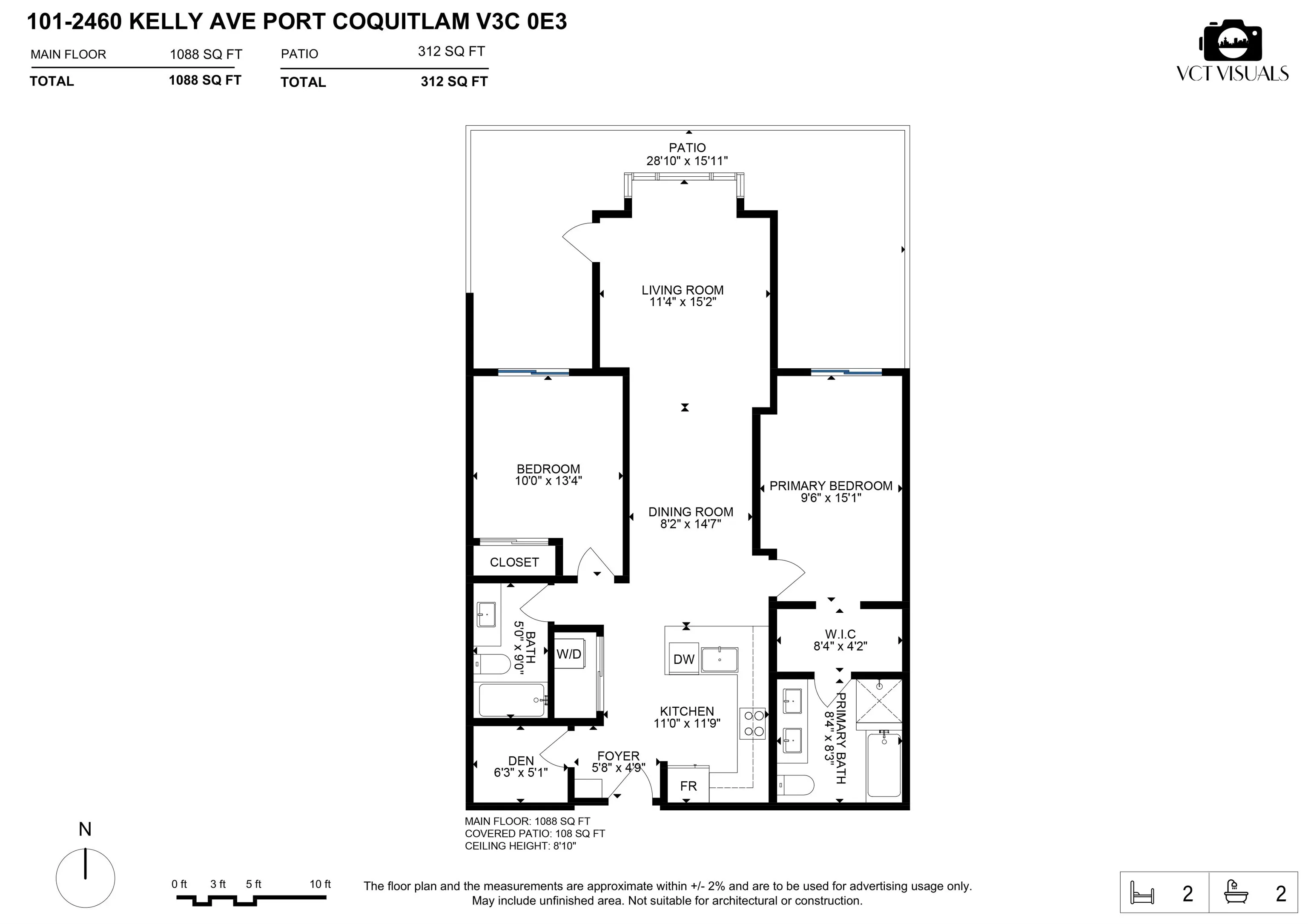 101 2460 Kelly Avenue