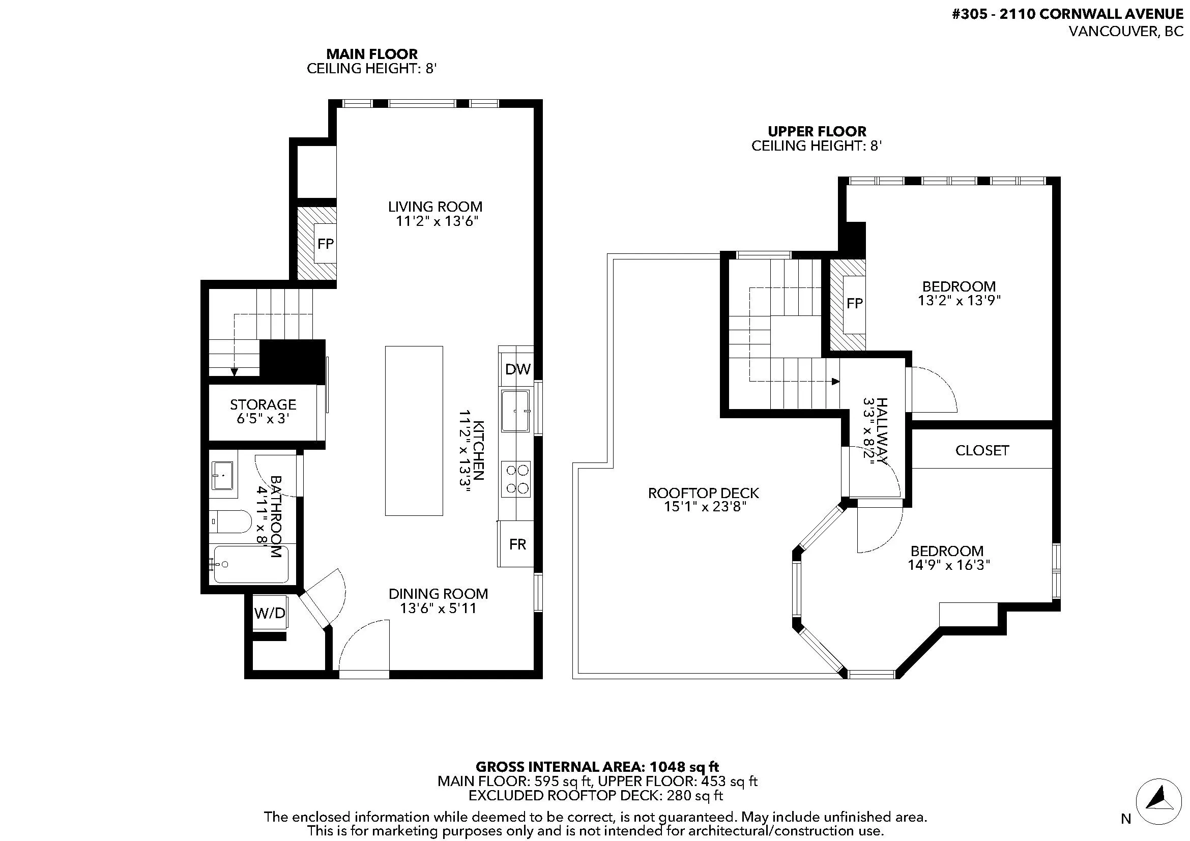 305 2110 Cornwall Avenue