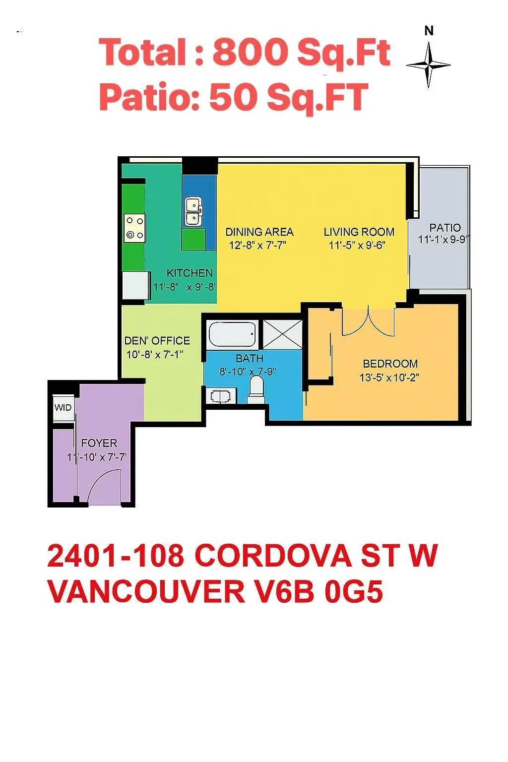 2401 108 W Cordova Street