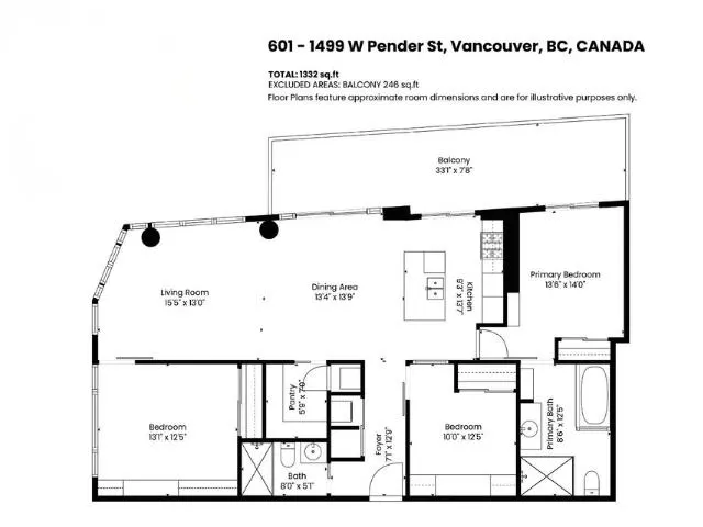 601 1499 W Pender Street