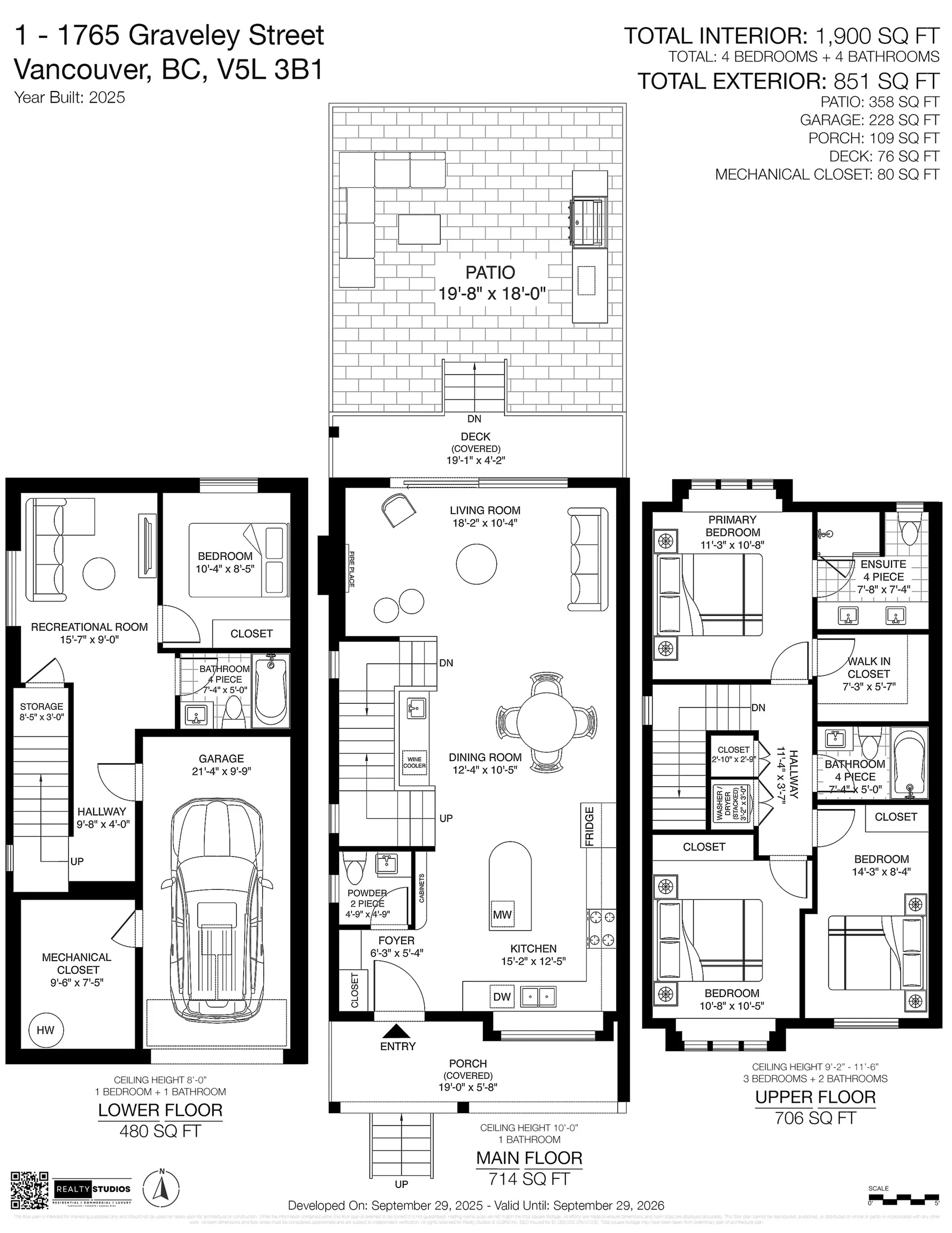 1 1765 Graveley Street