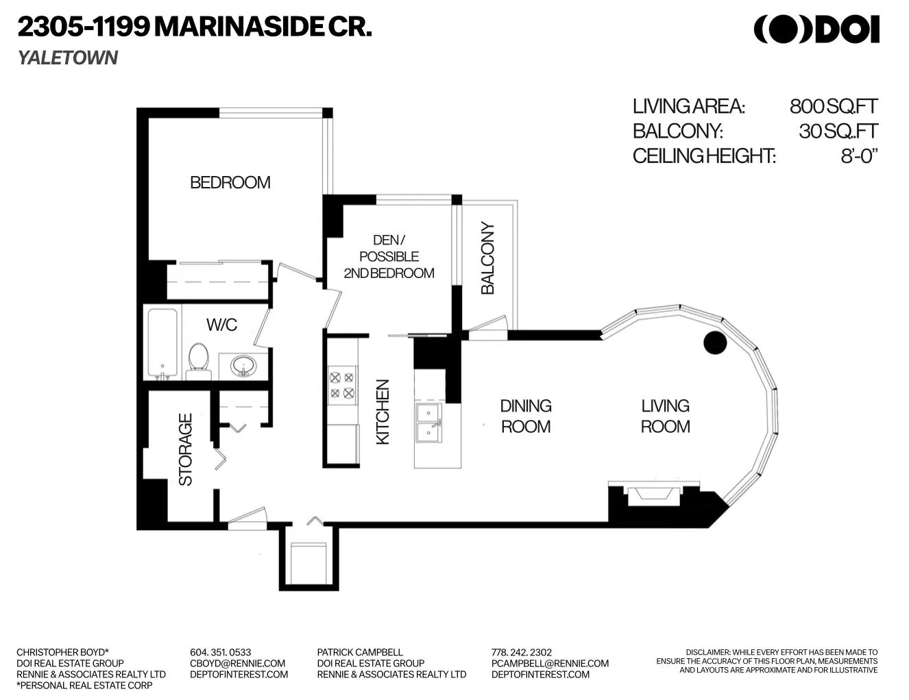 2305 1199 Marinaside Crescent
