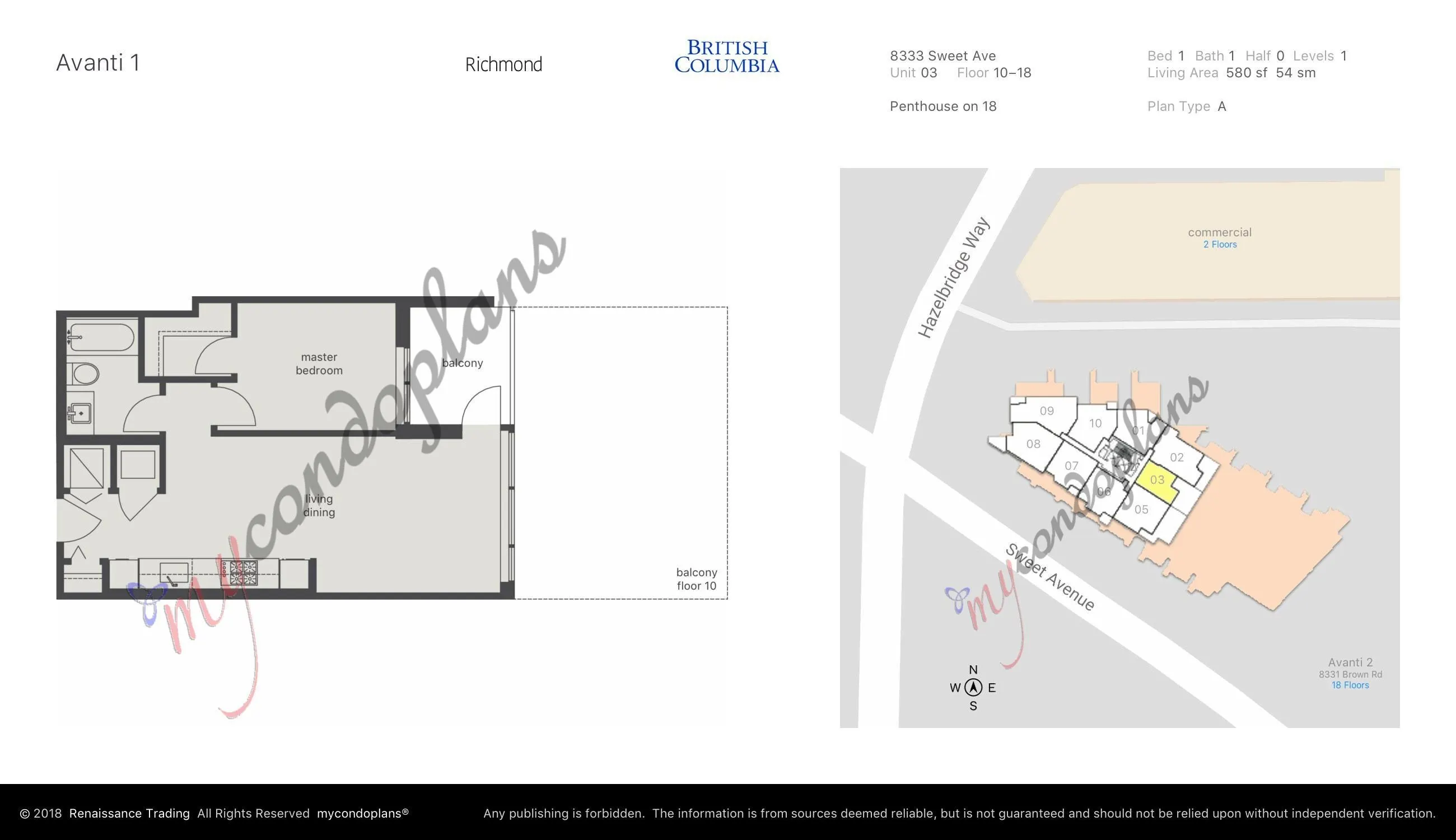 1103 8333 Sweet Avenue