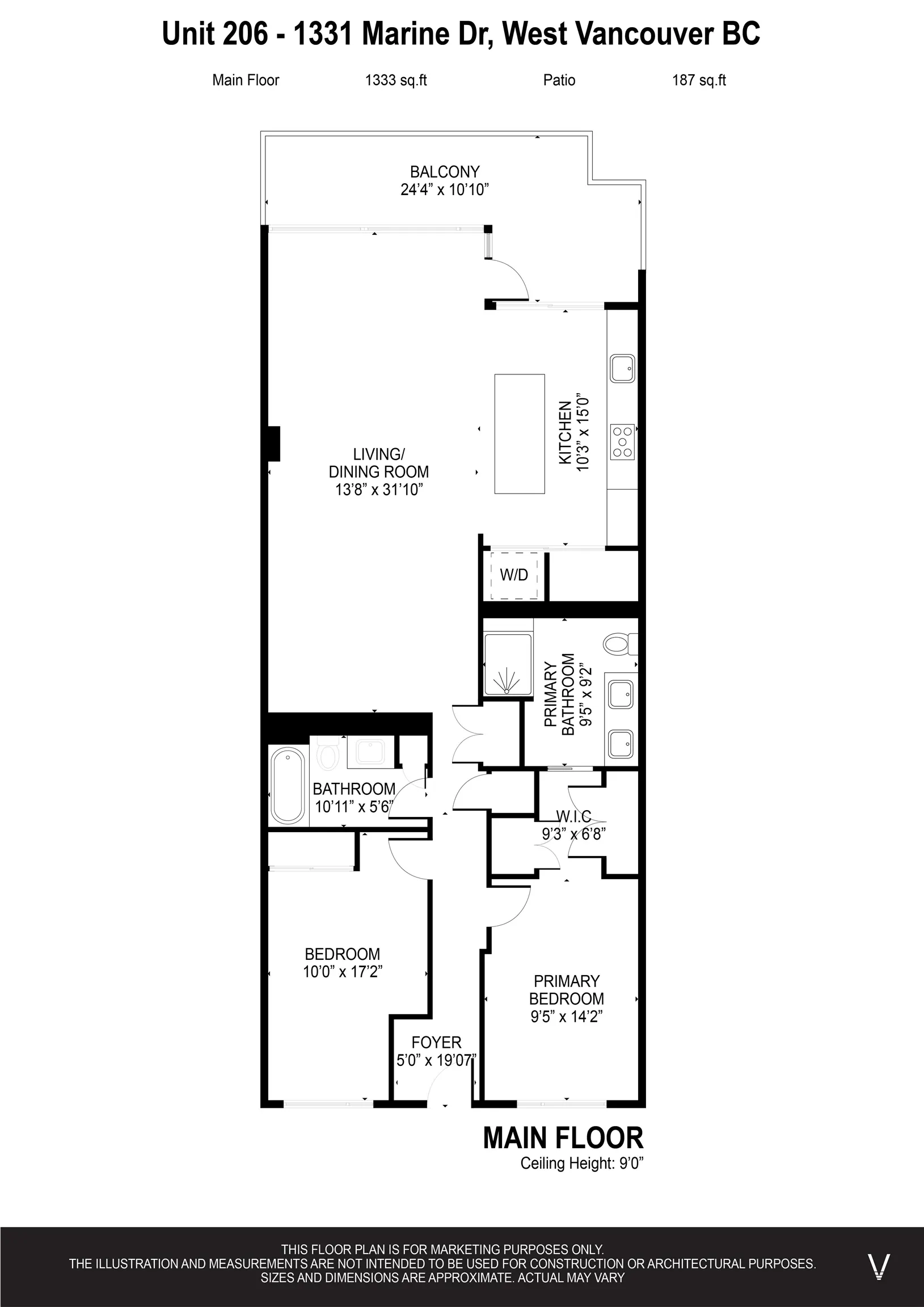 206 1331 Marine Drive