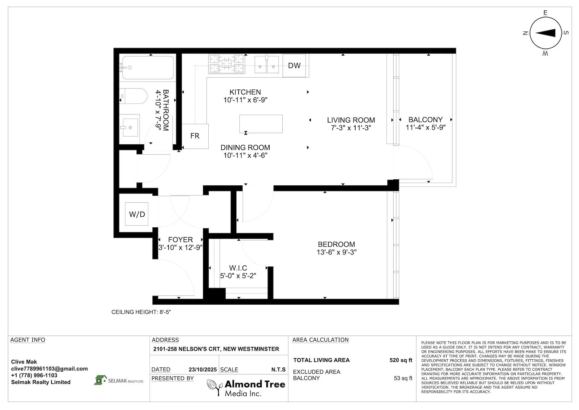 2101 258 Nelson's Court