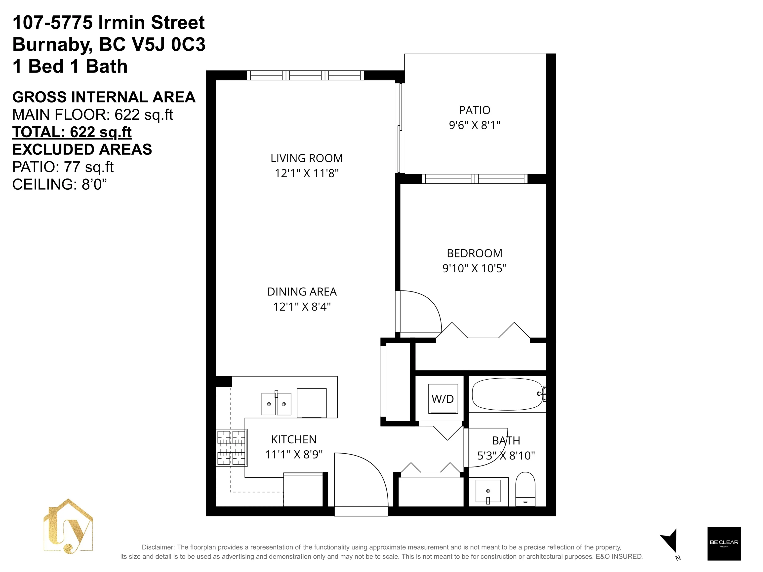 107 5775 Irmin Street