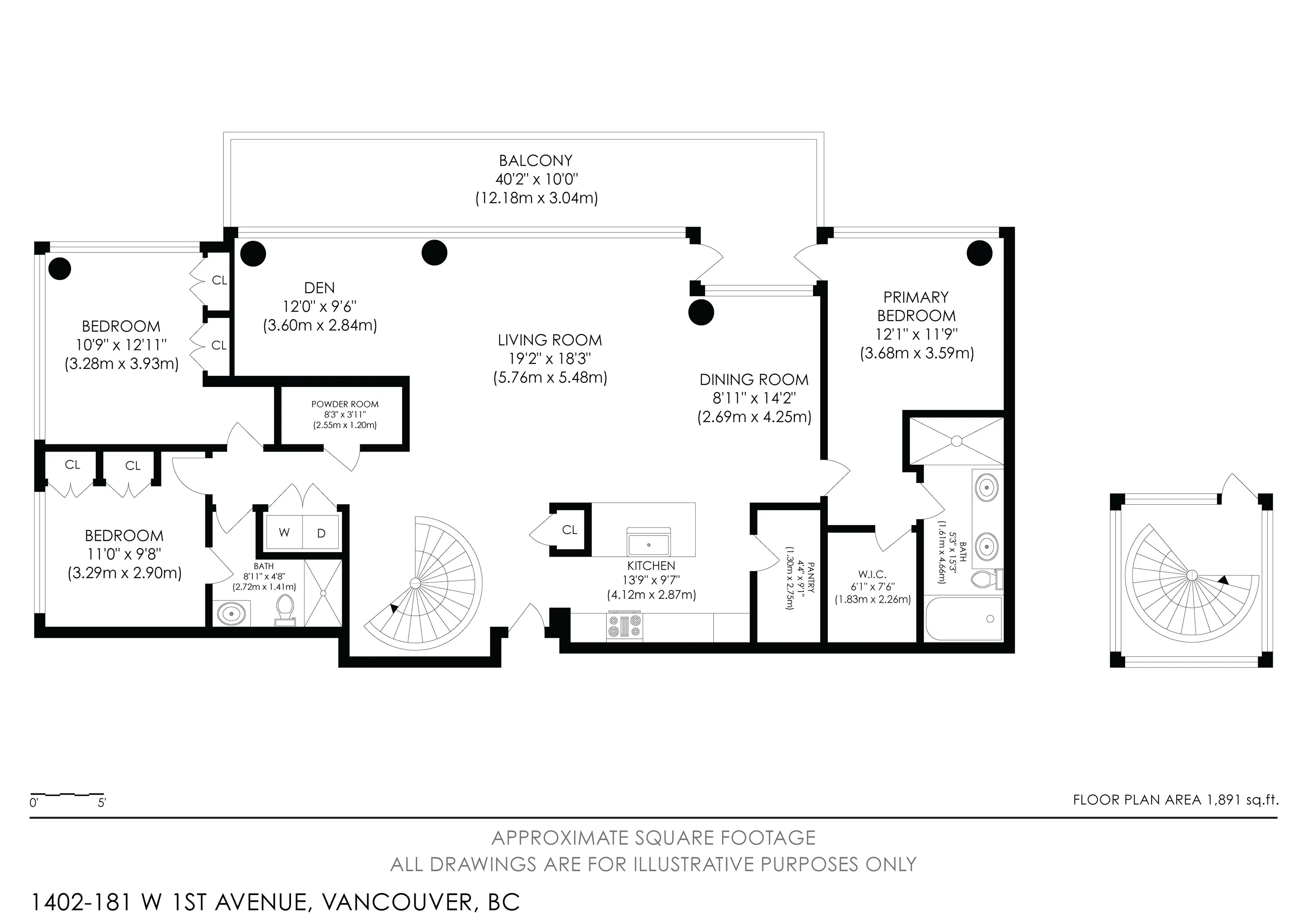 1402 181 W 1st Avenue