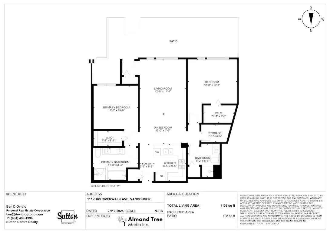 111 3163 Riverwalk Avenue