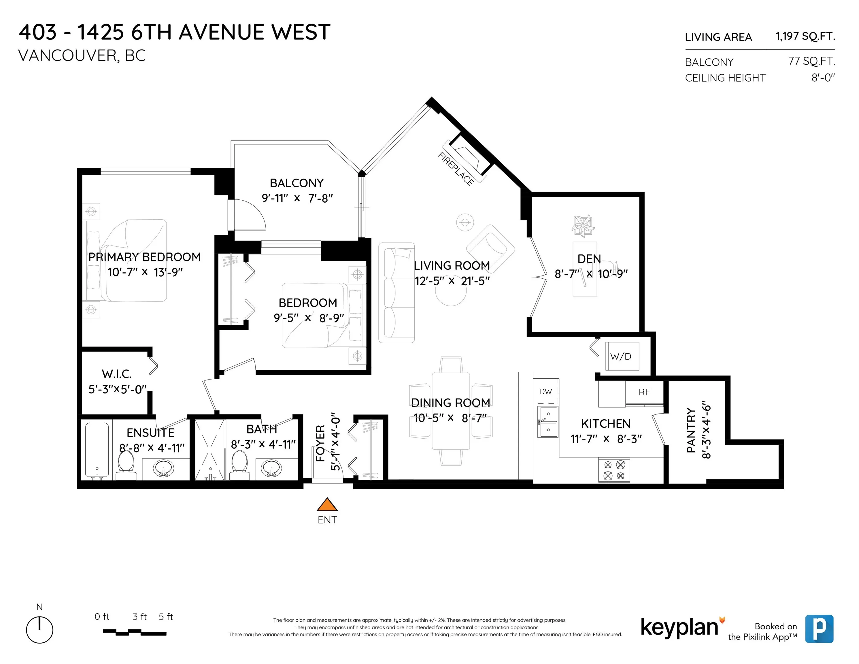 403 1425 W 6th Avenue