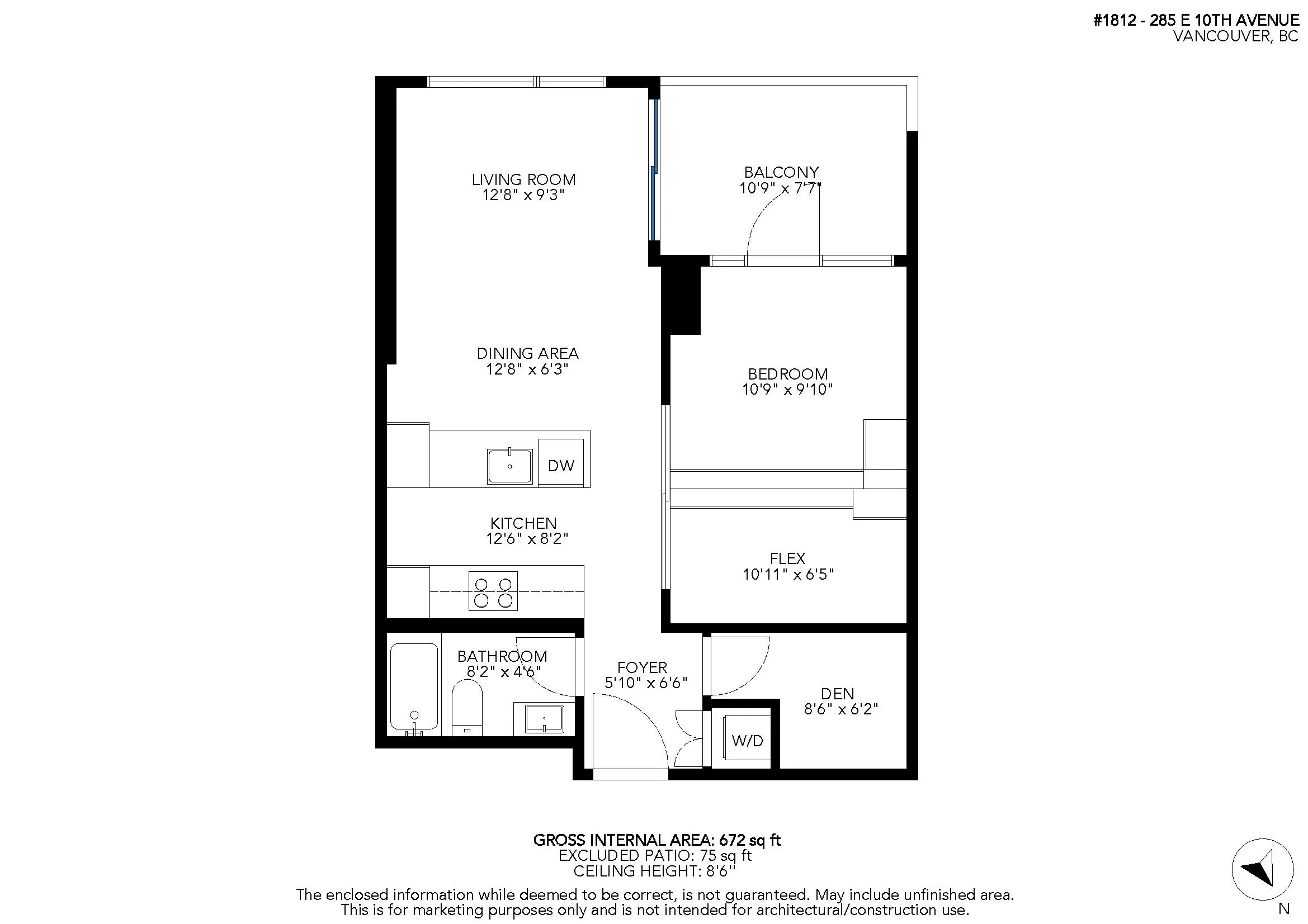 1812 285 E 10th Avenue