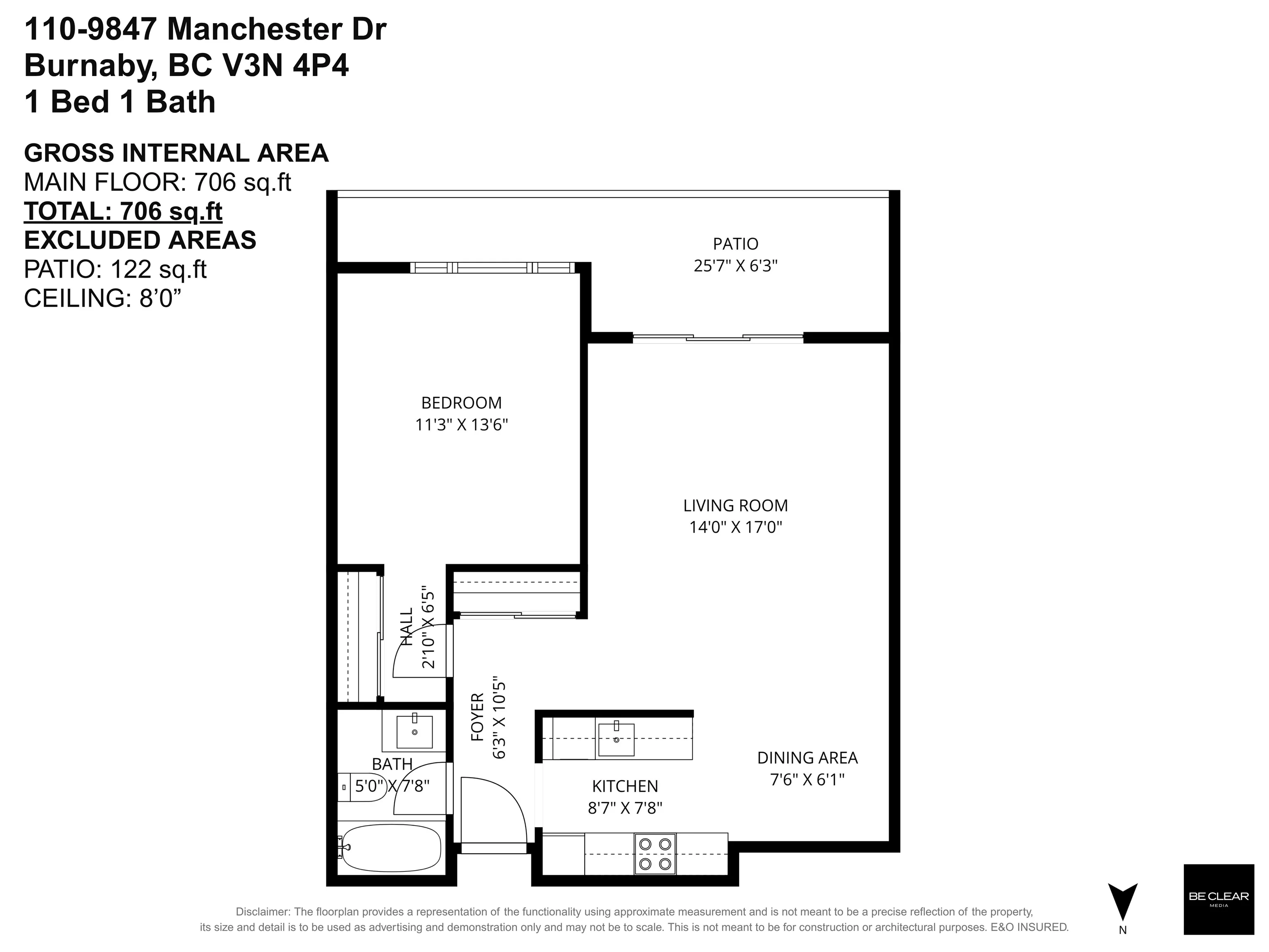 110 9847 Manchester Drive