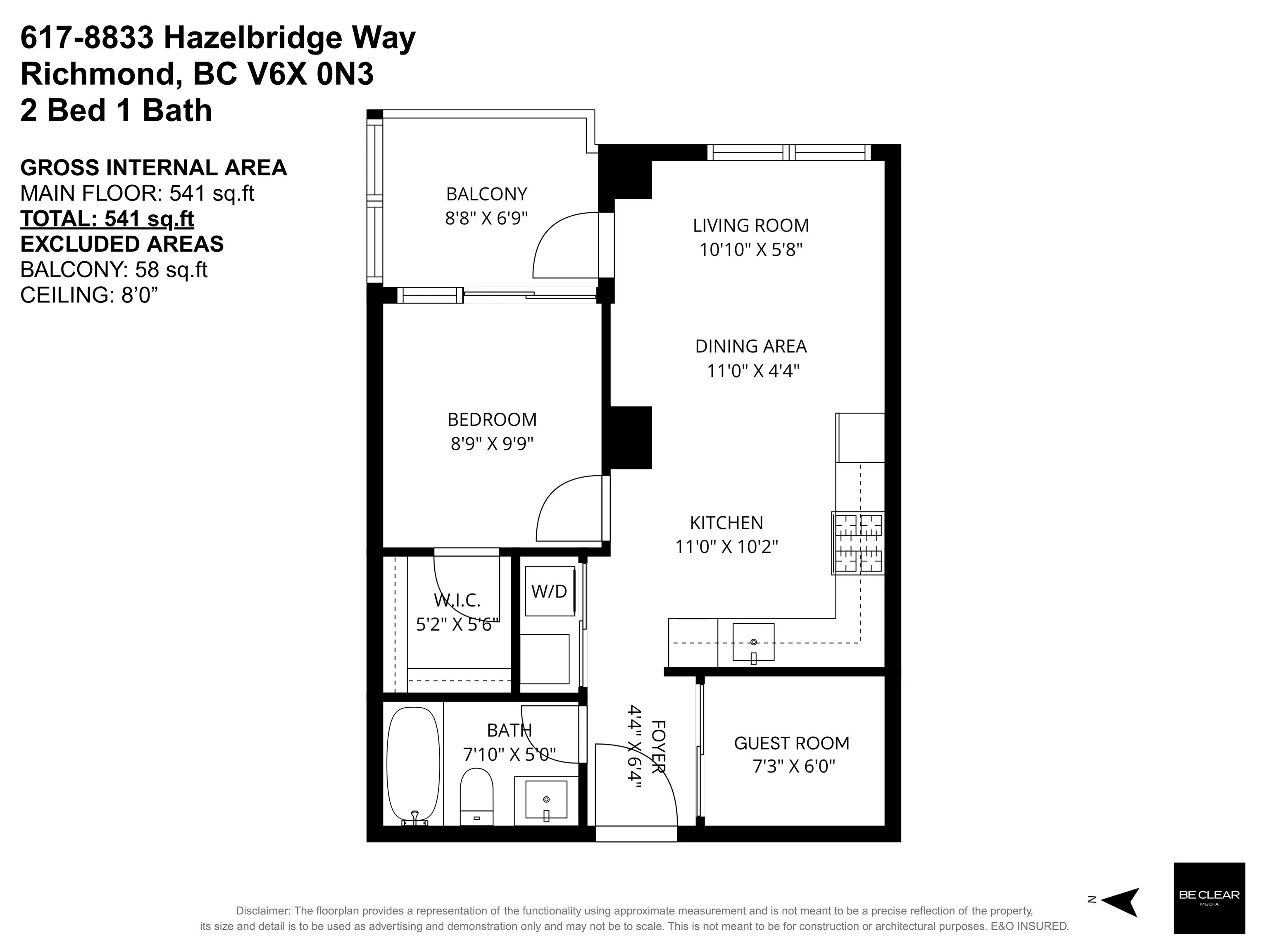 617 8833 Hazelbridge Way