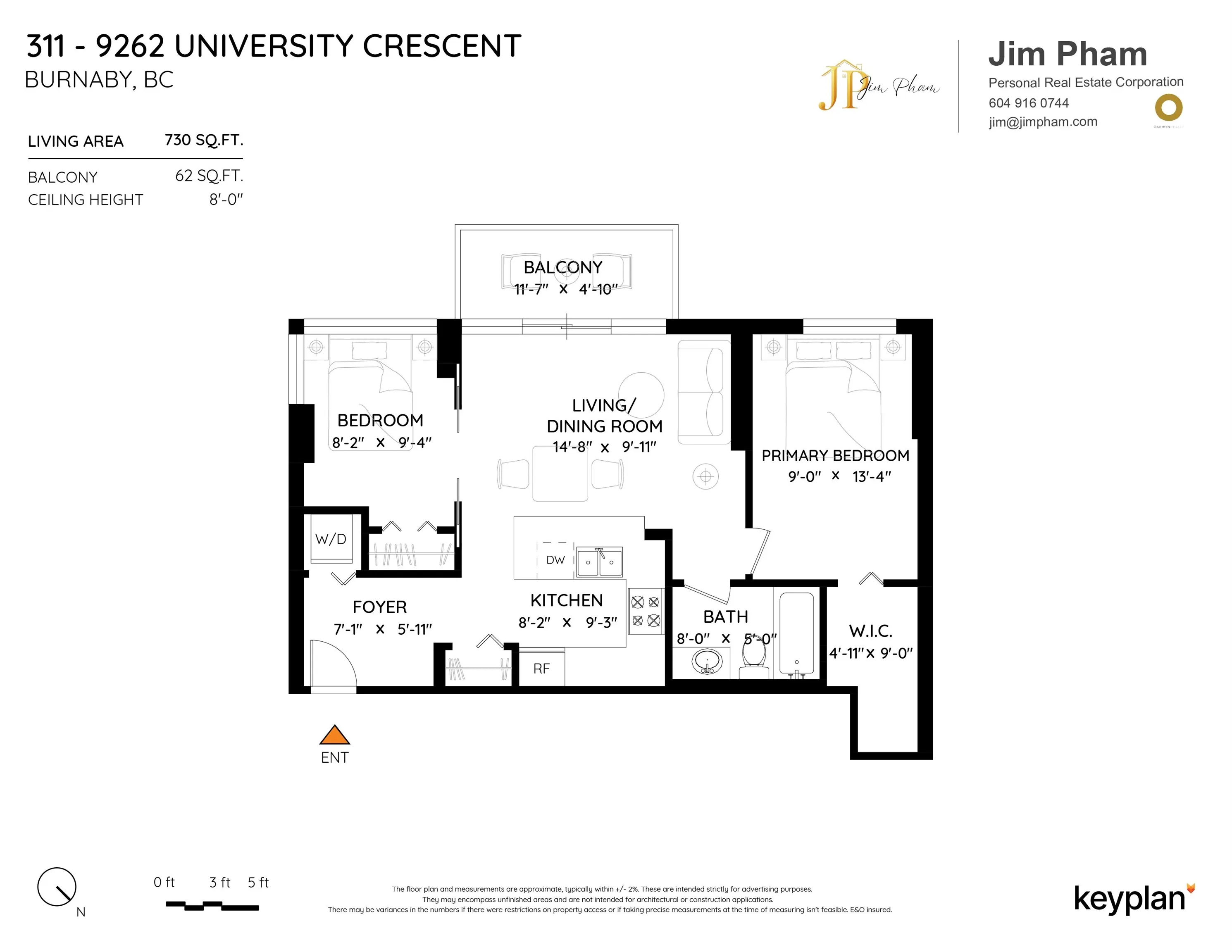 311 9262 University Crescent