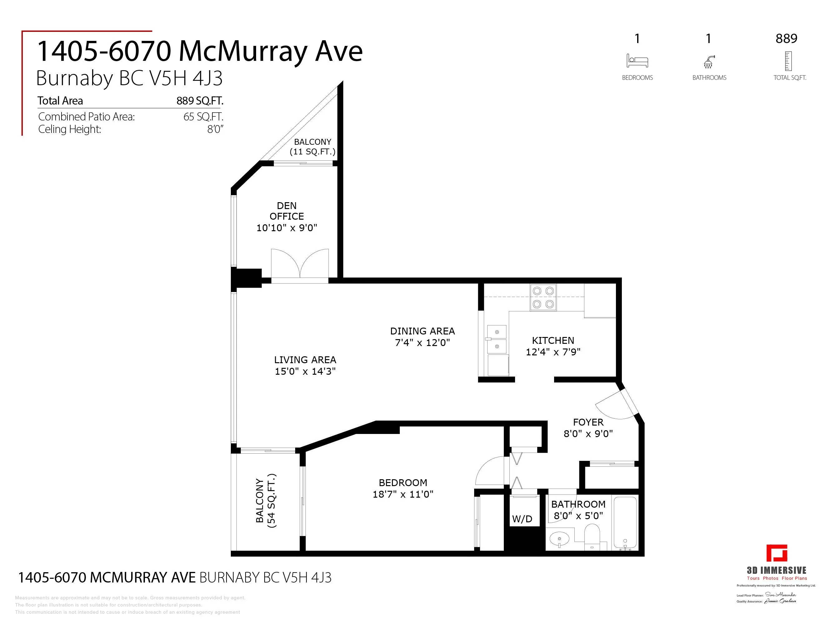 1405 6070 Mcmurray Avenue