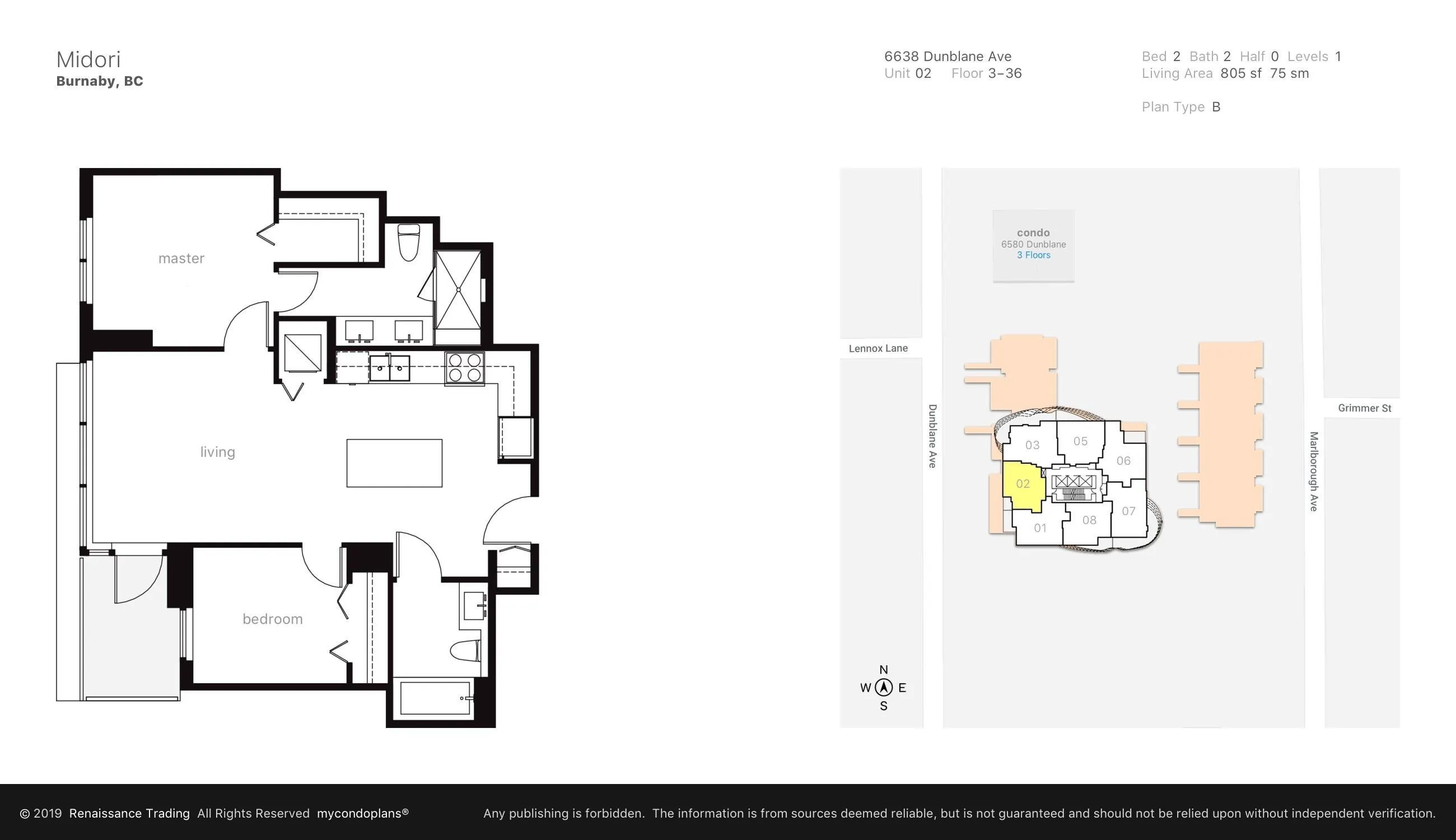 2502 6638 Dunblane Avenue