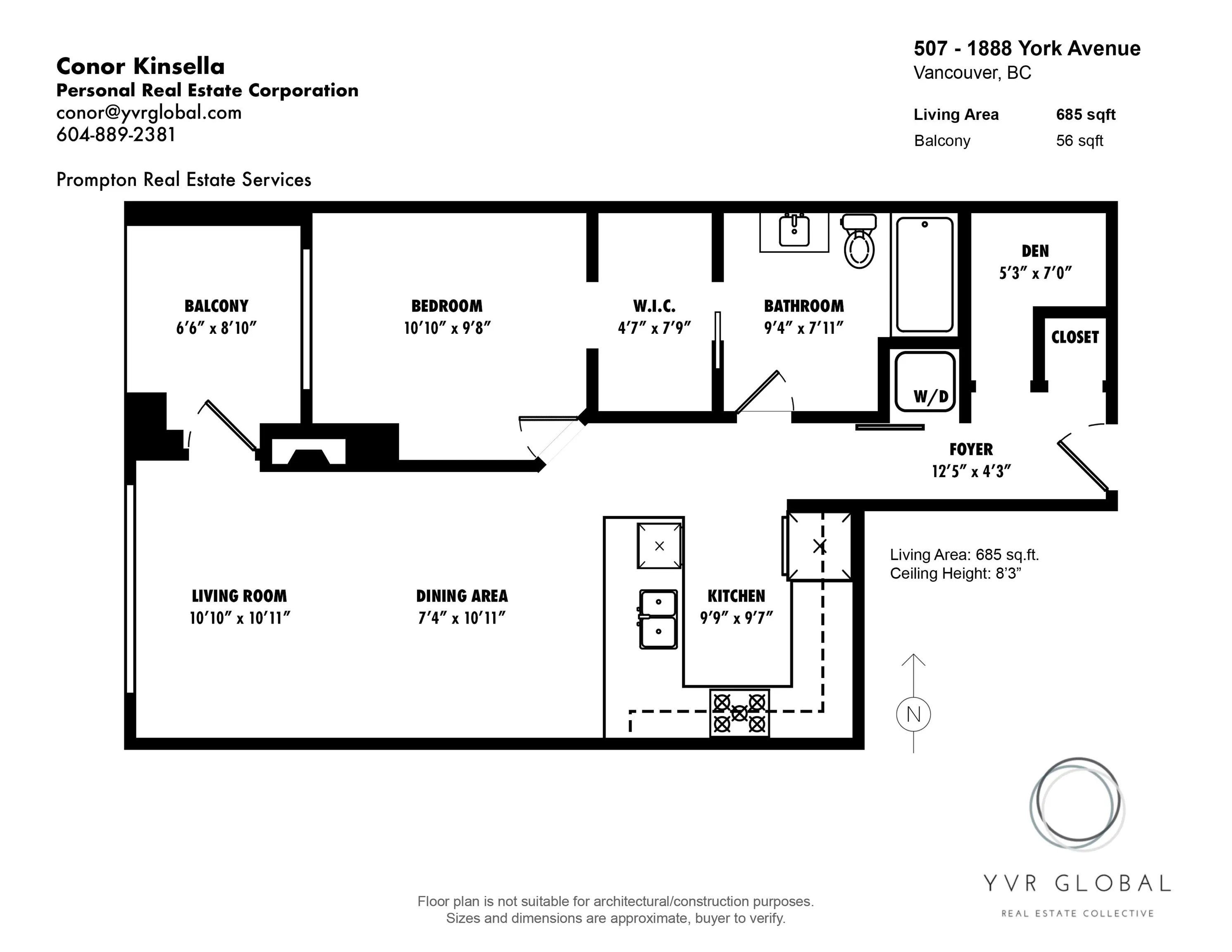 507 1888 York Avenue