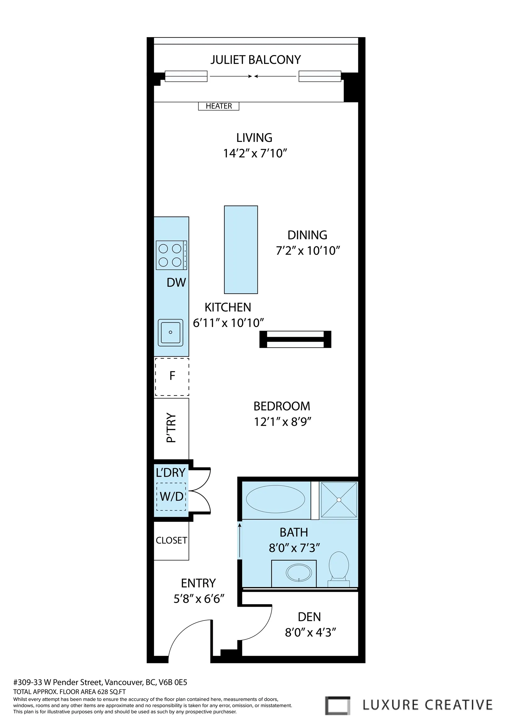 33 W Pender Street #309
