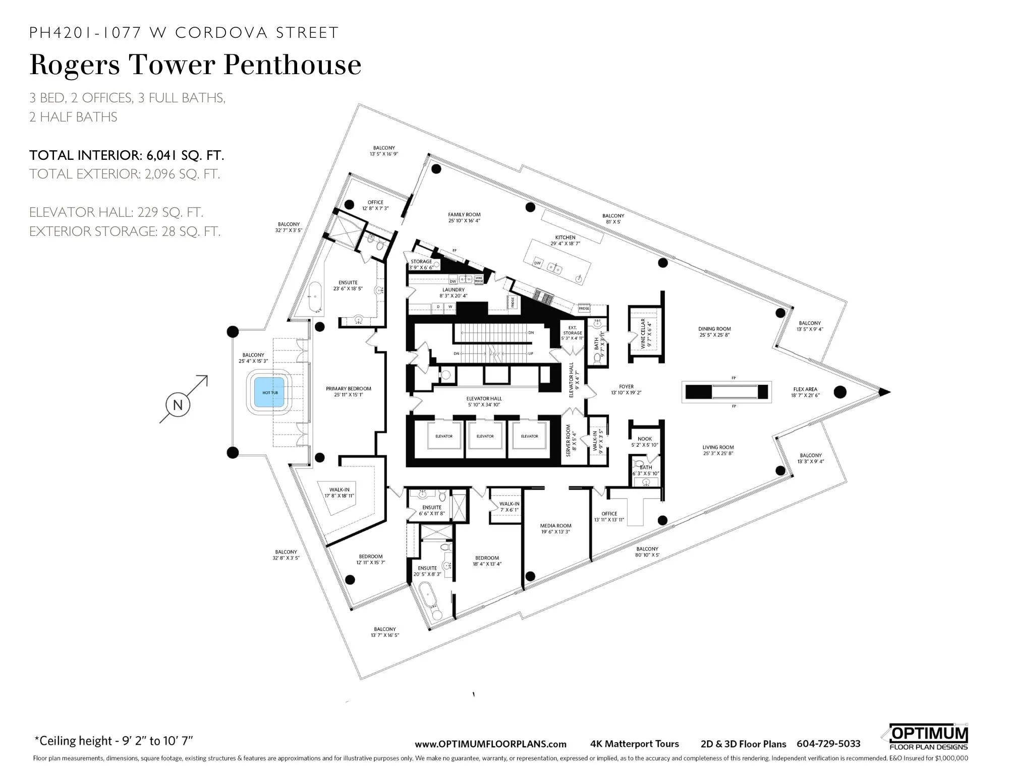 1077 W Cordova Street #PH4201