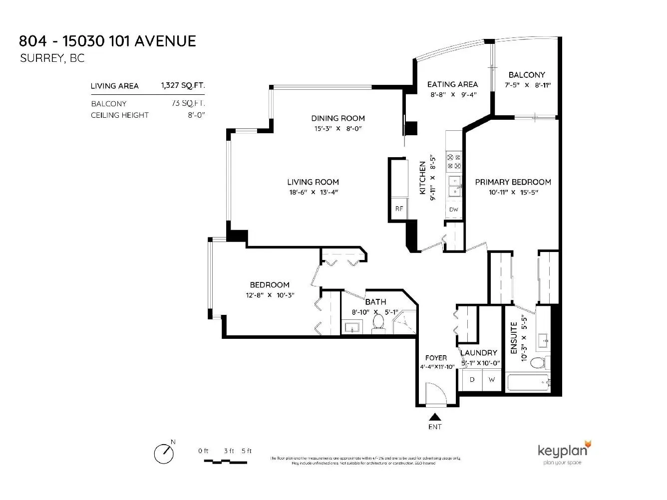 15030 101 Avenue #804