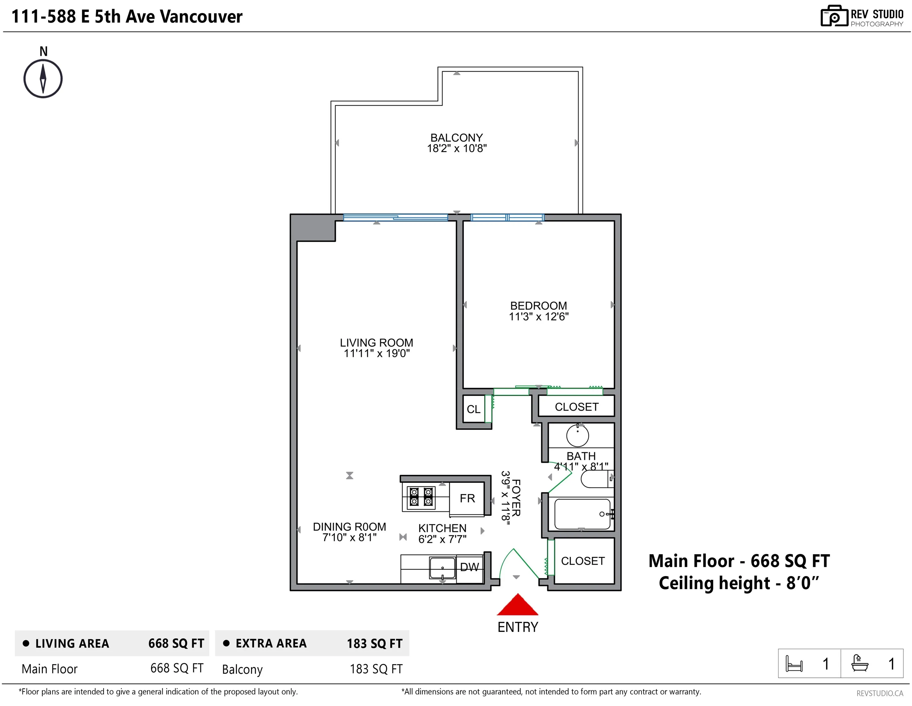 588 E 5 Avenue #111