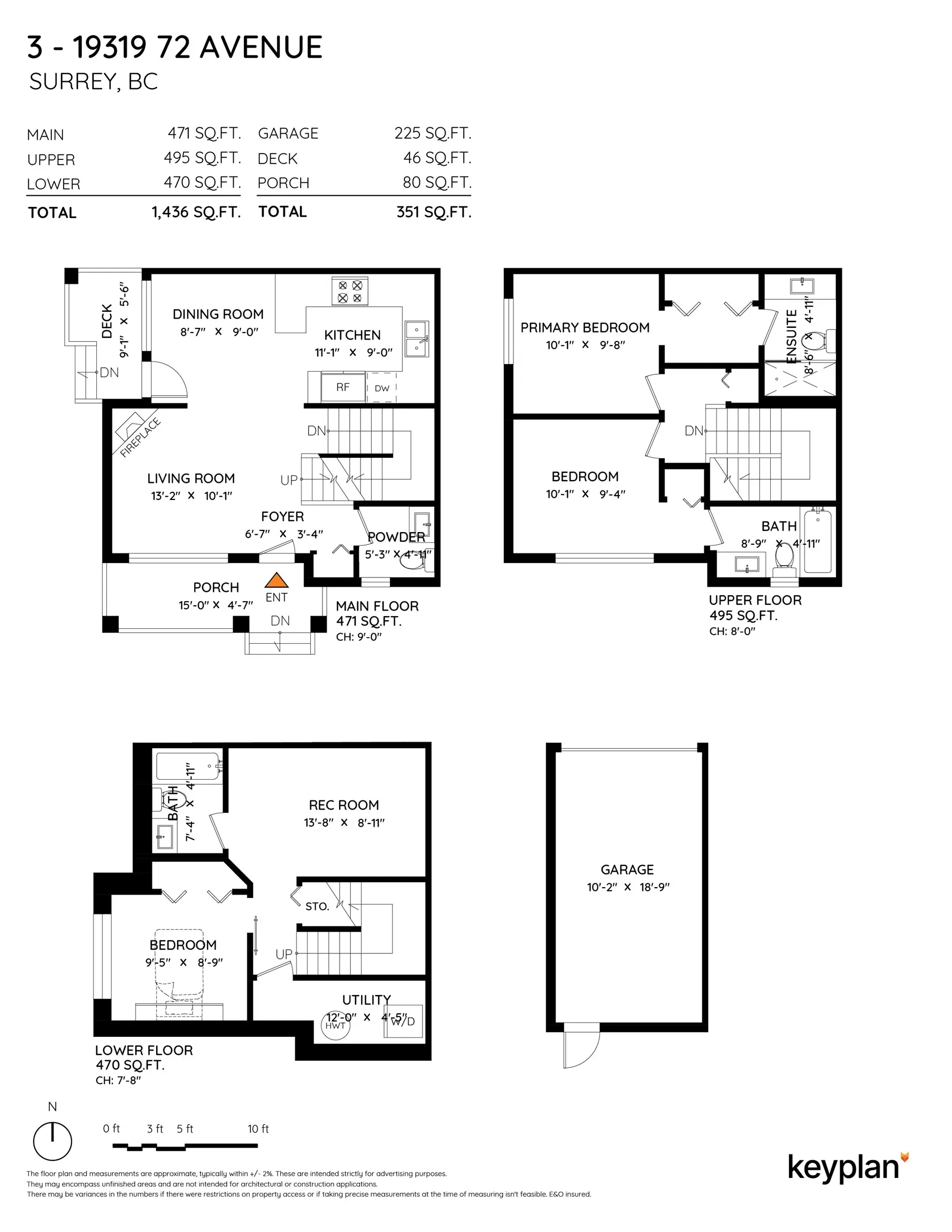19319 72 Avenue #D3