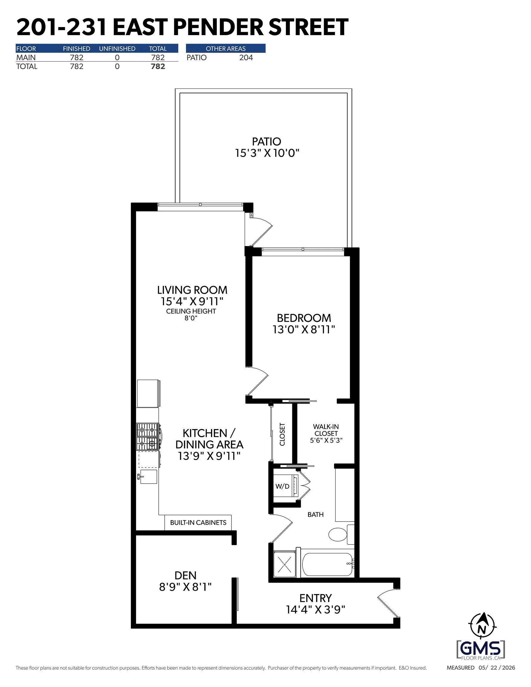 231 E Pender Street #201