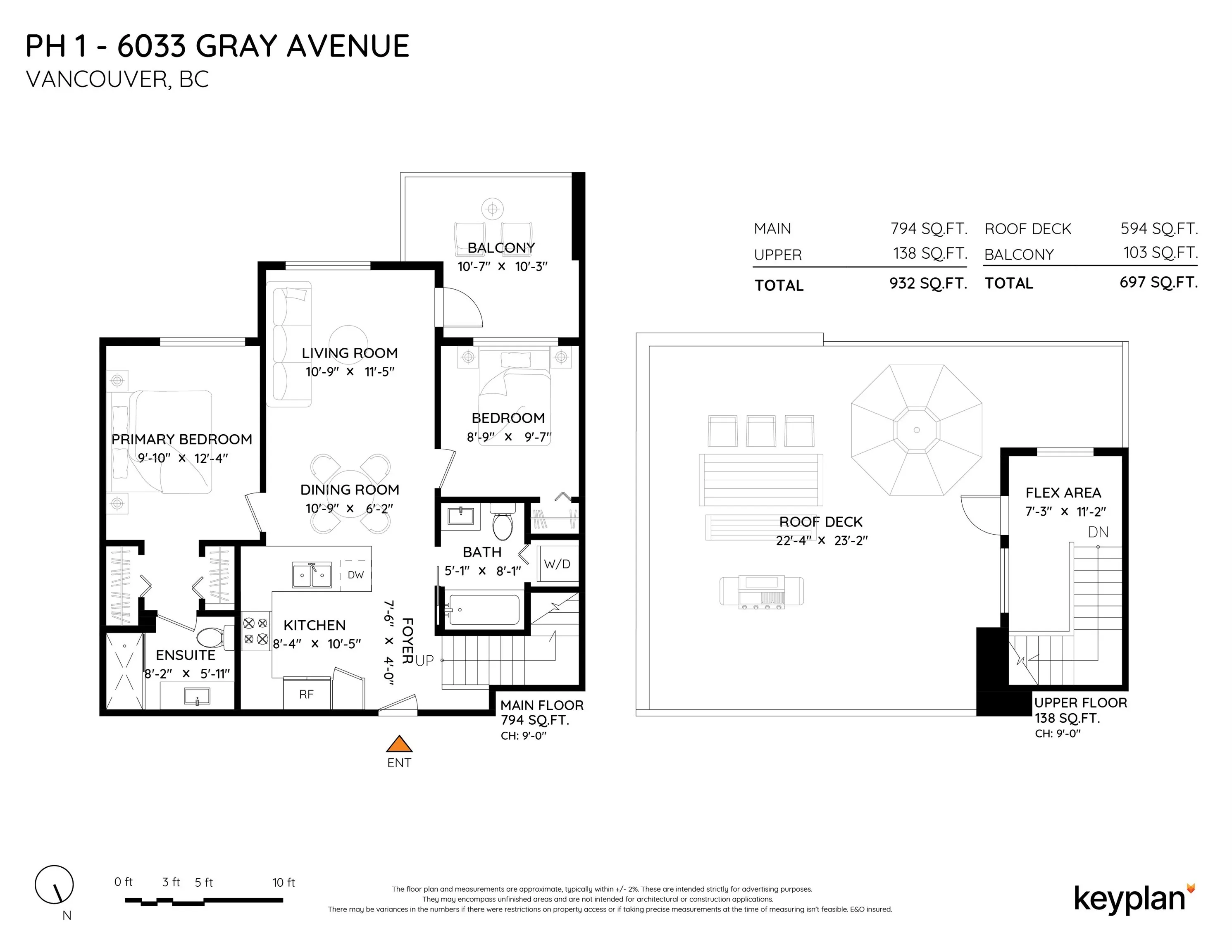 6033 Gray Avenue #PH1