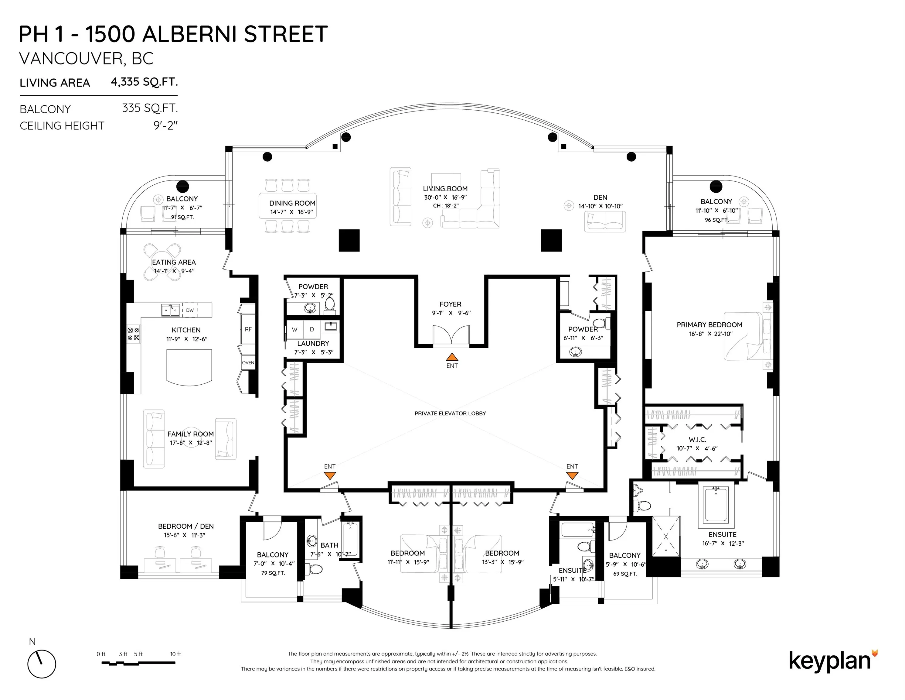 1500 Alberni Street #PH 1