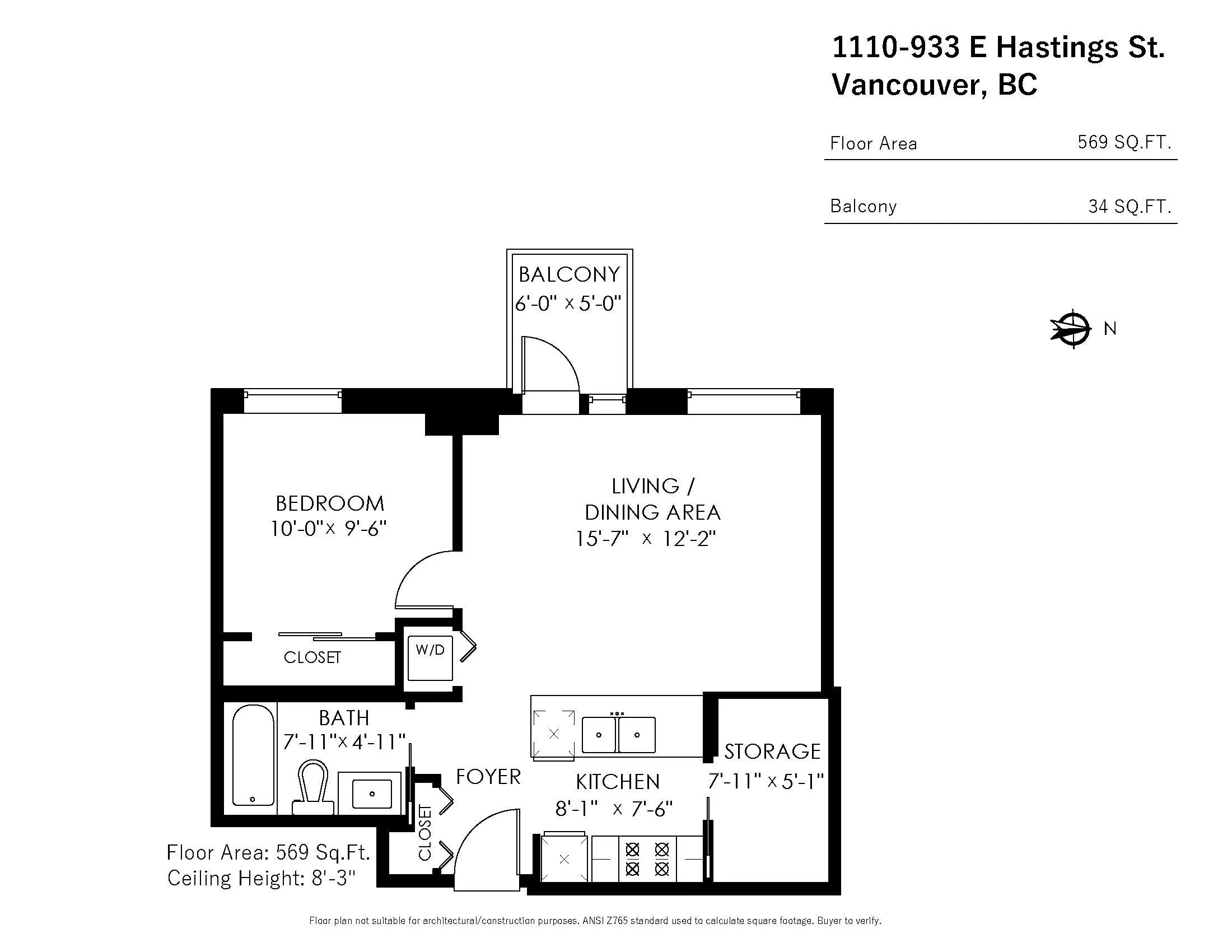 933 E Hastings Street #1110