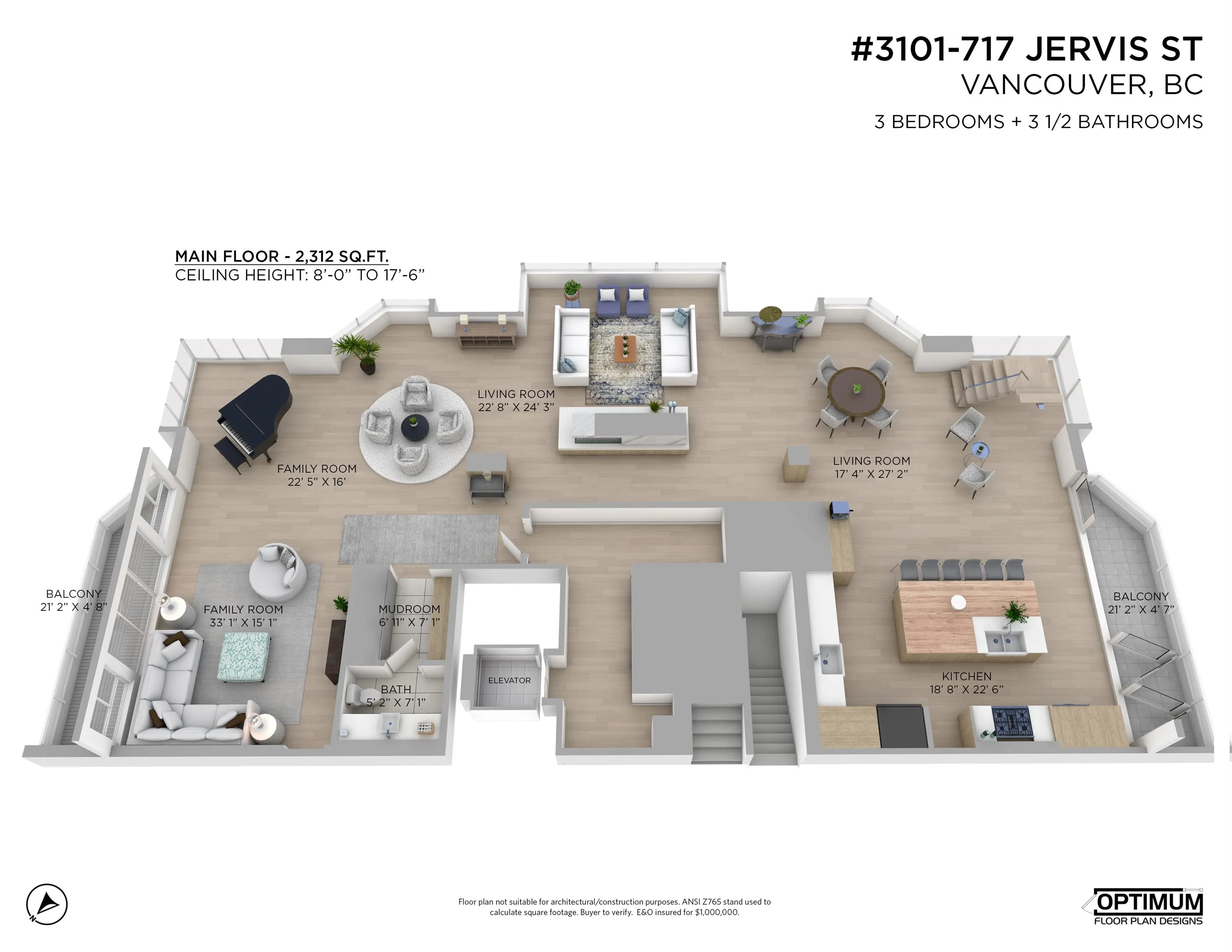 717 Jervis Street #3102