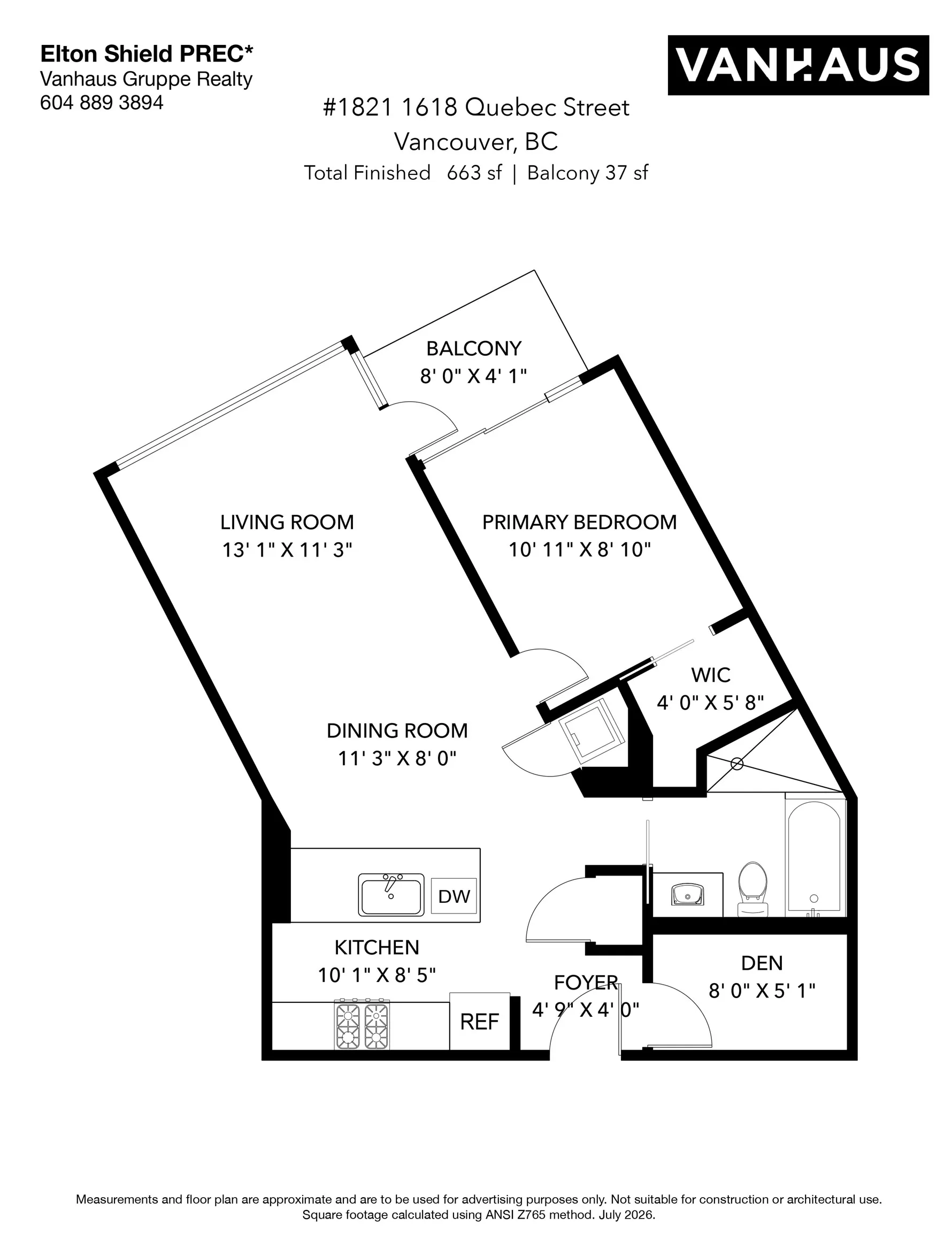 1618 Quebec Street #1821
