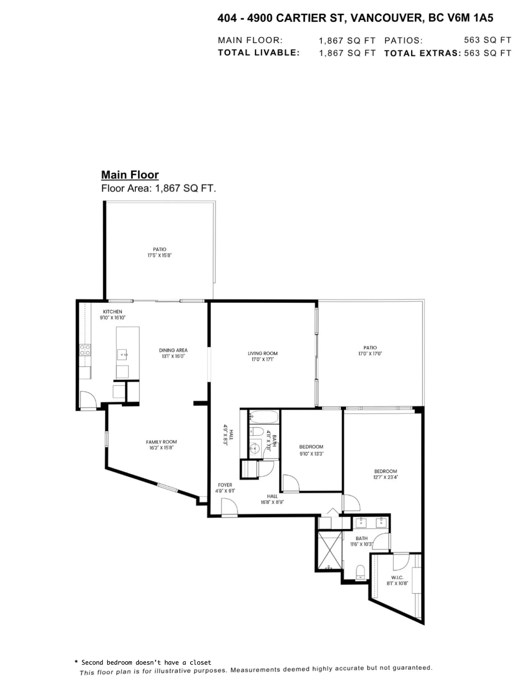 4900 Cartier Street #404