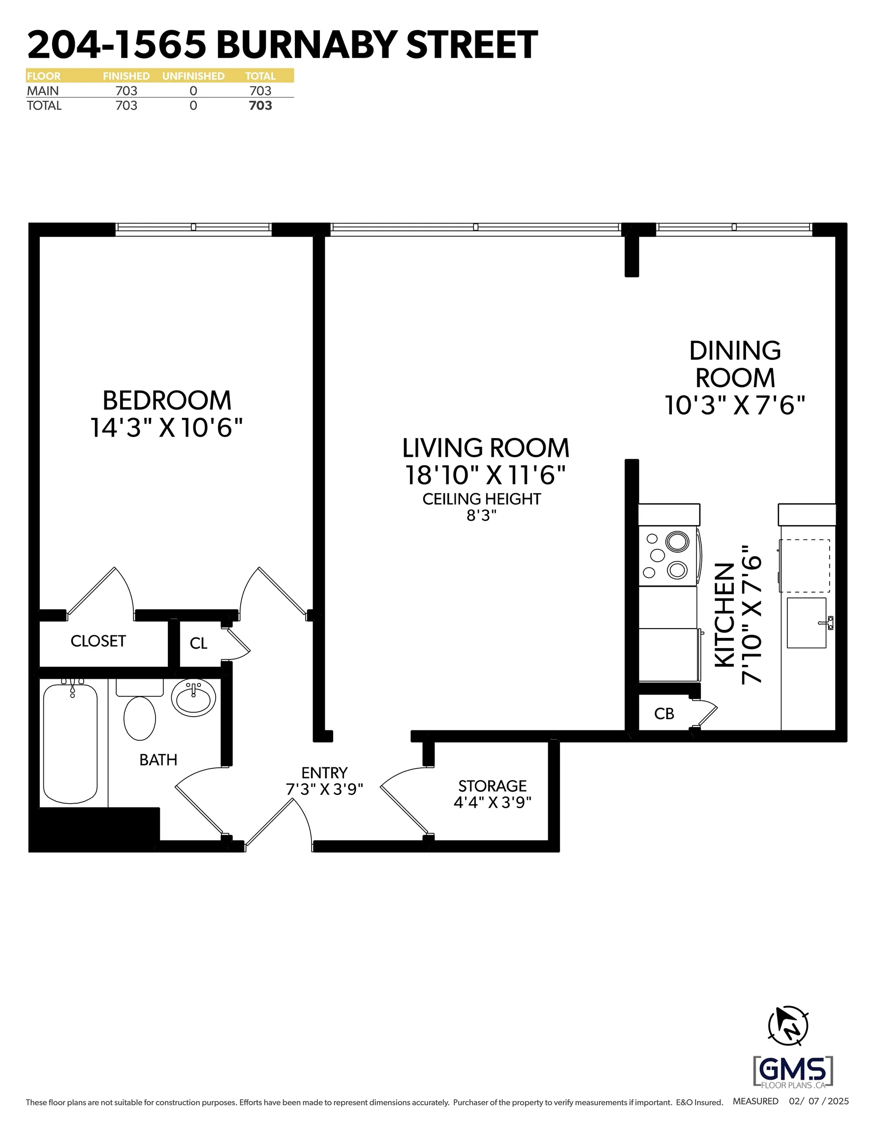 1565 Burnaby Street #204