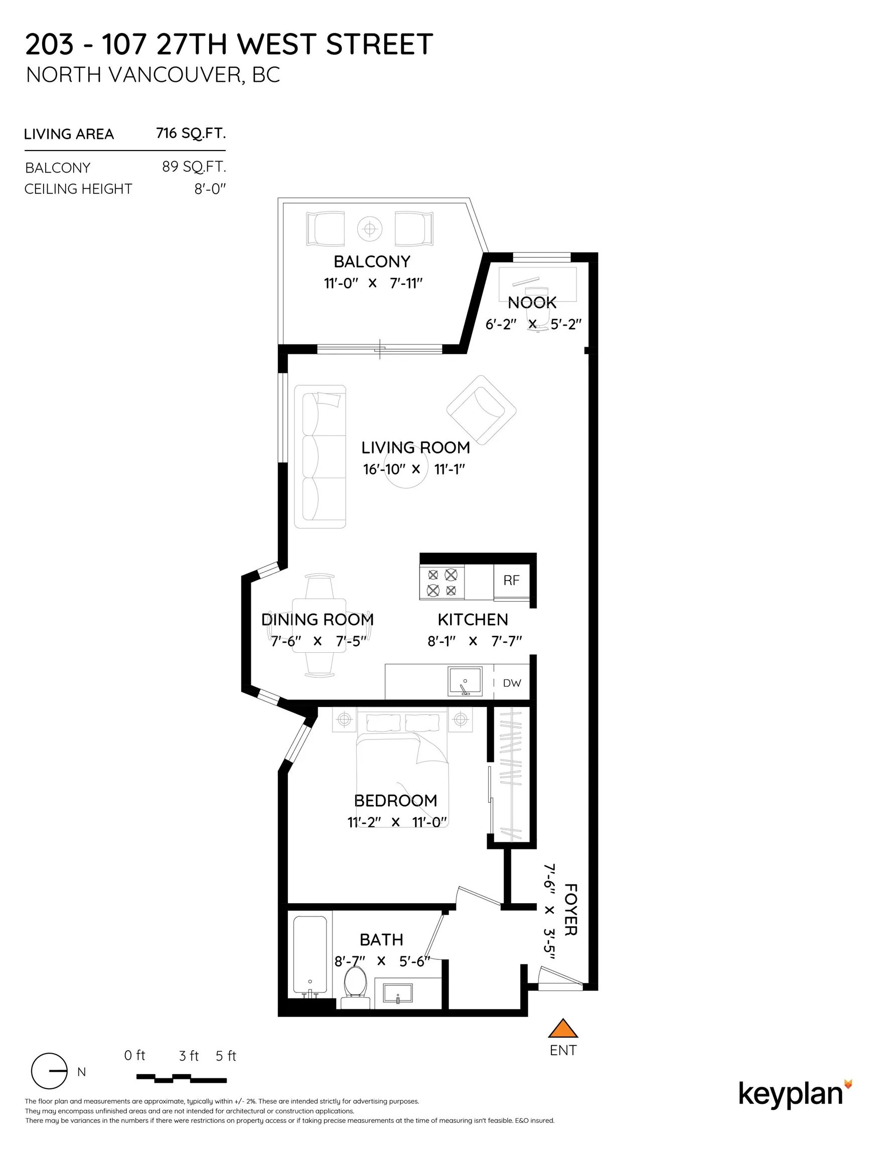 107 W 27th Street #203