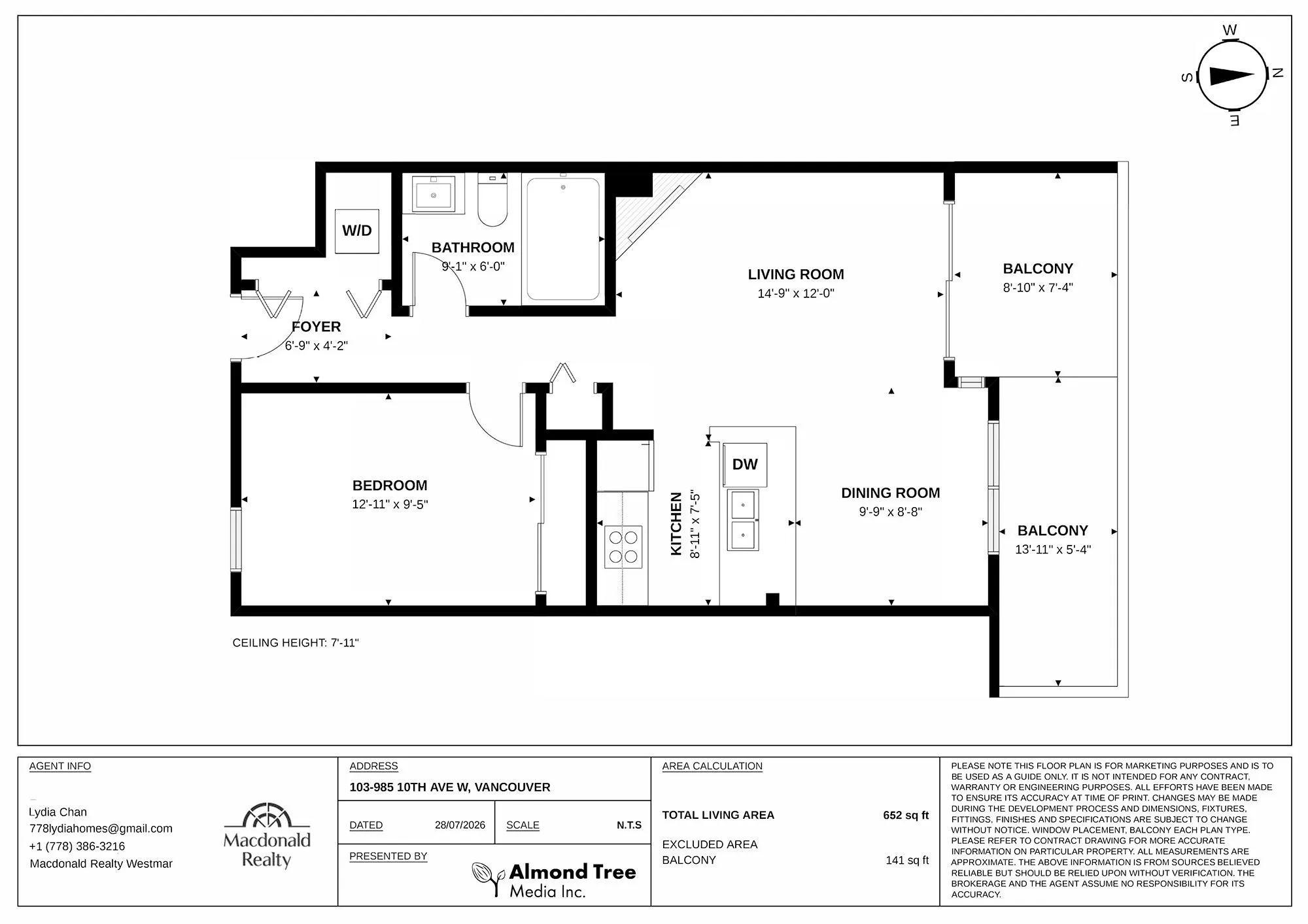 985 W 10th Avenue #103
