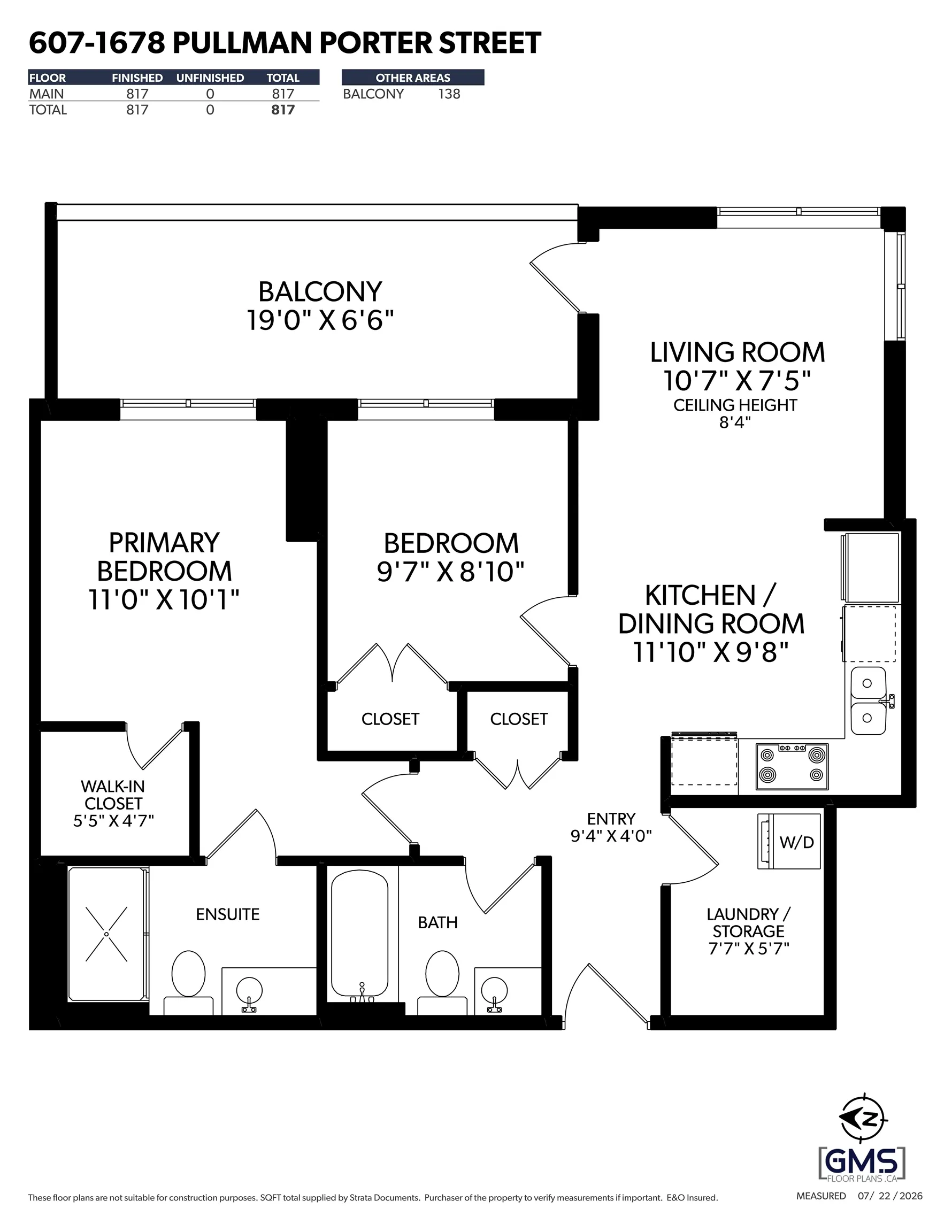 1678 Pullman Porter Street #607