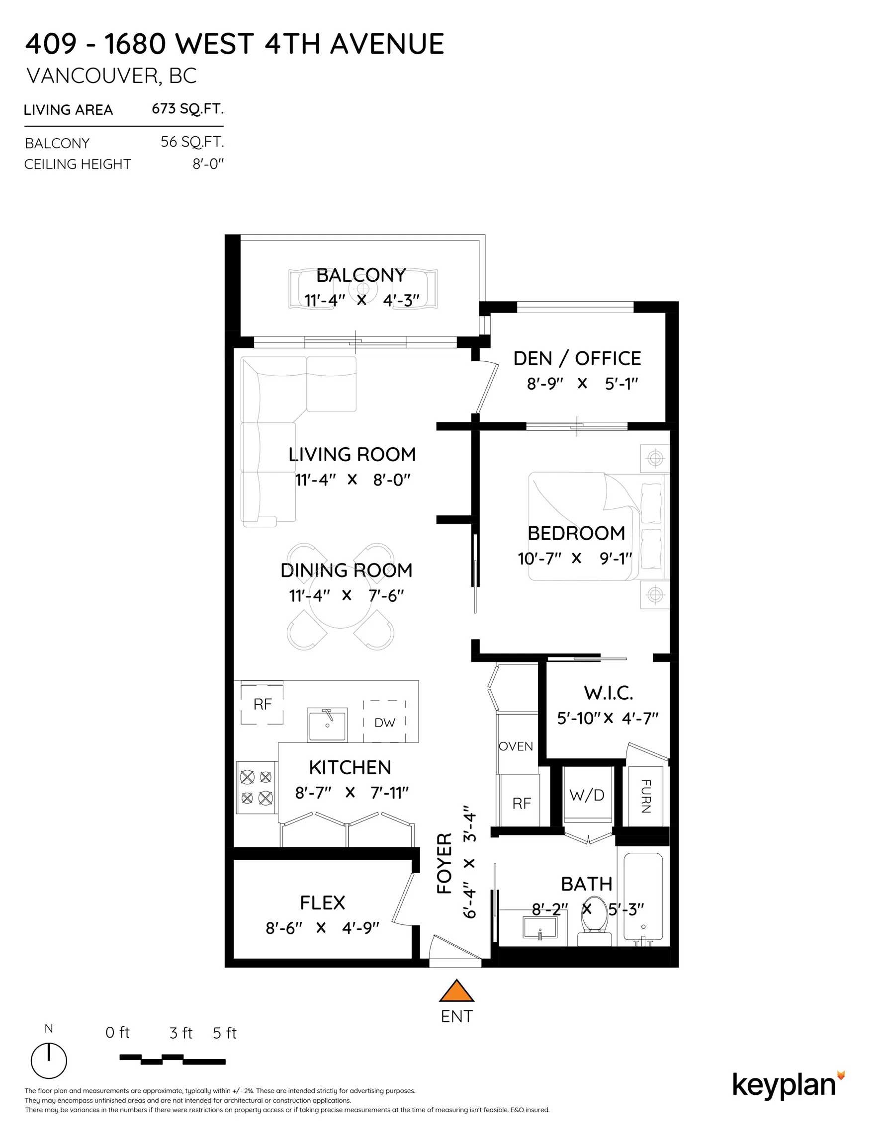 1680 W 4th Avenue #409