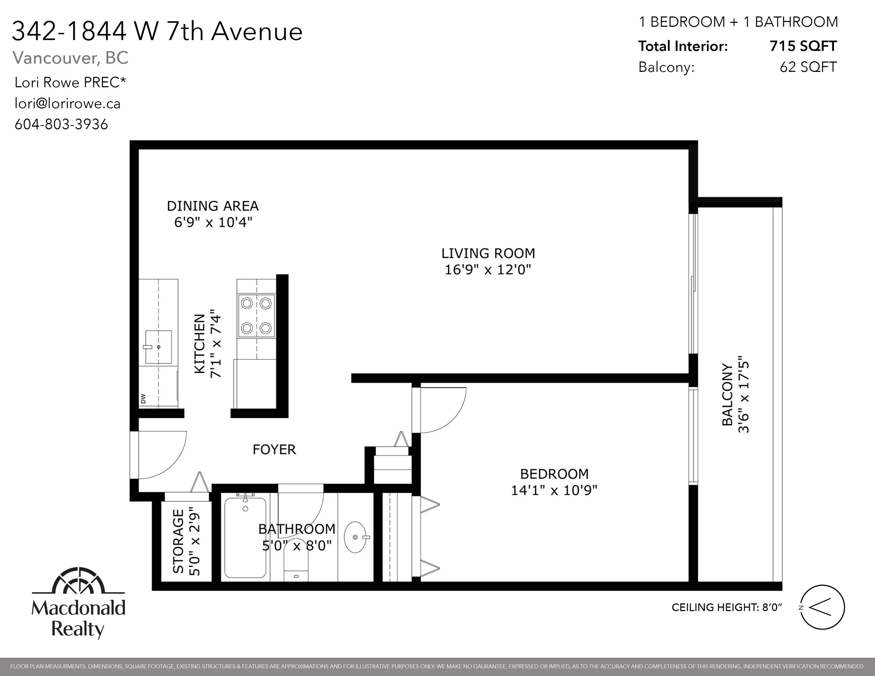 1844 W 7th Avenue #342