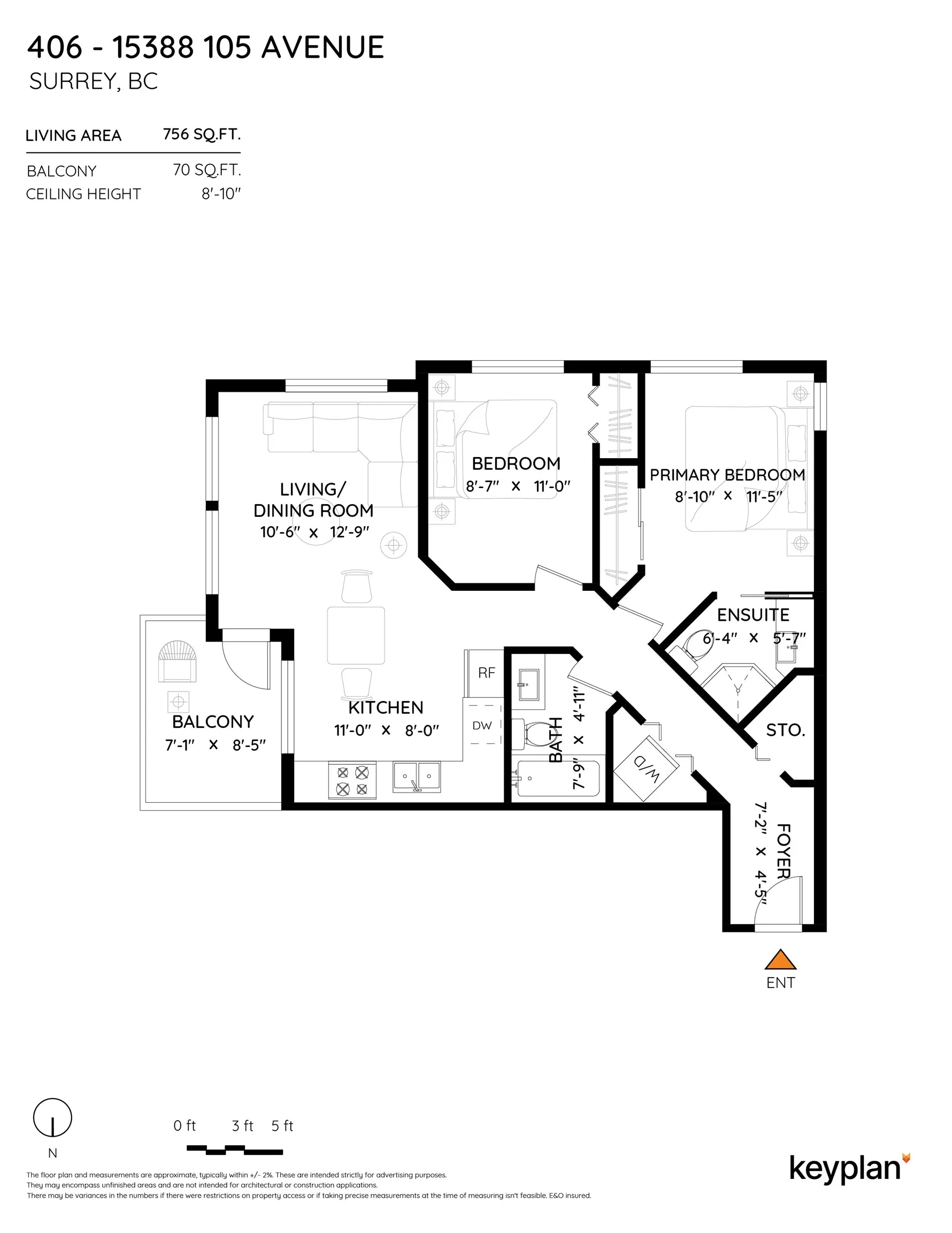15388 105 Avenue #406