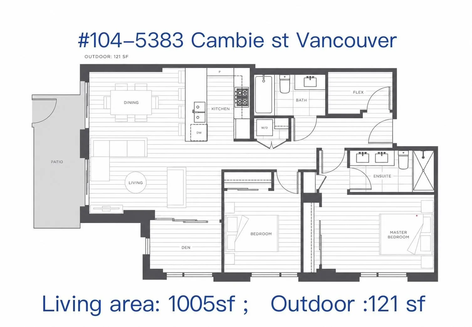 5383 Cambie Street #104