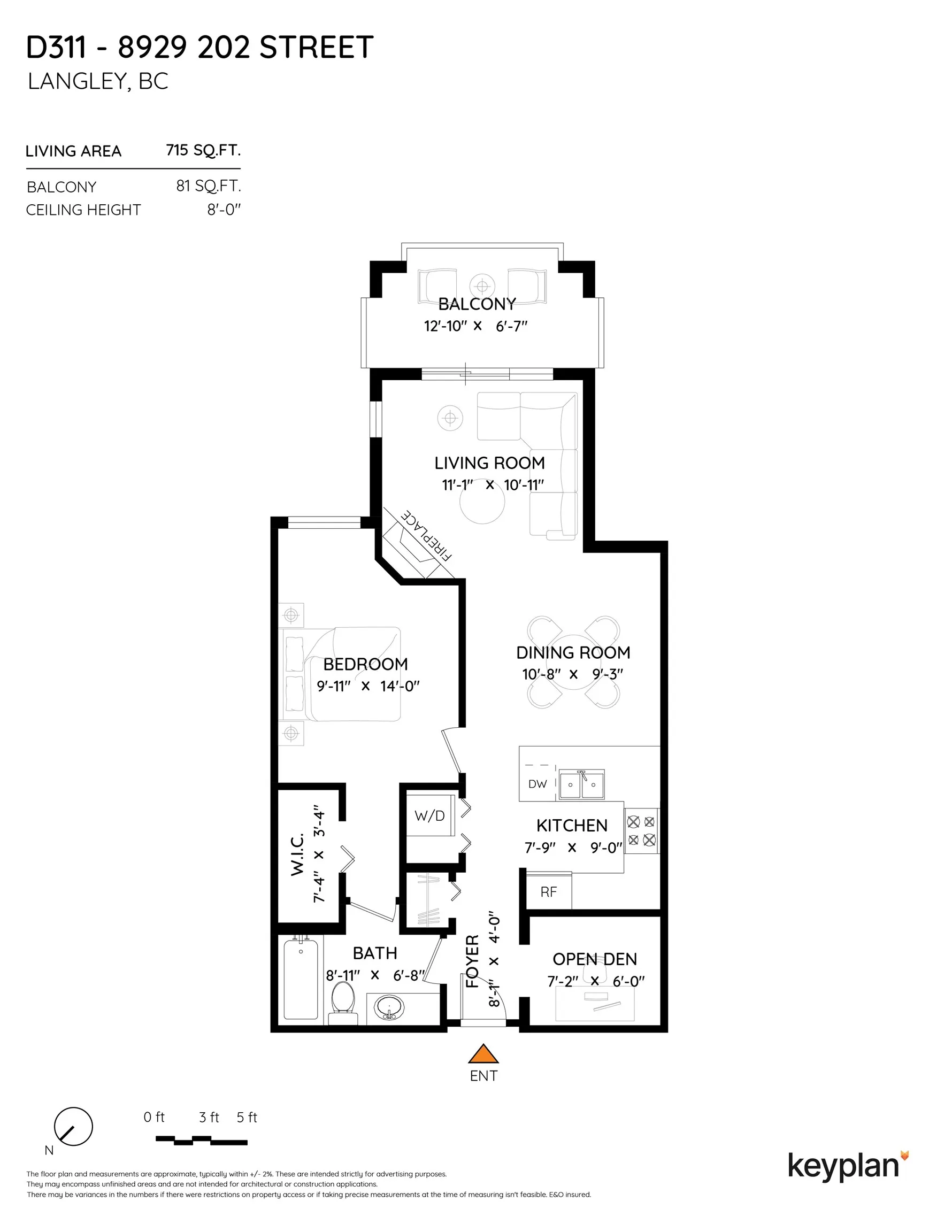 8929 202 Street #D311