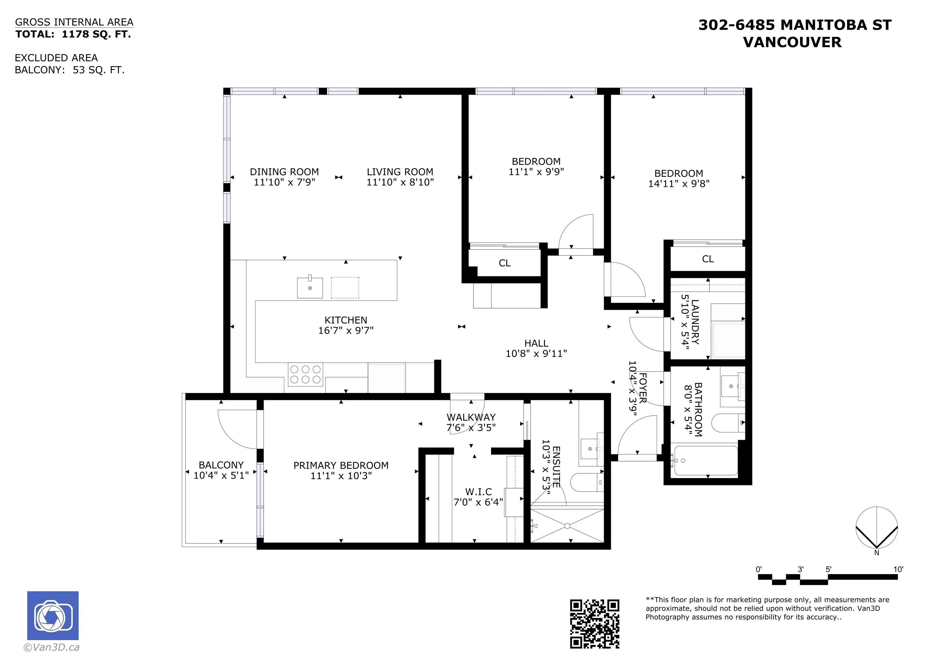 6485 Manitoba Street #302