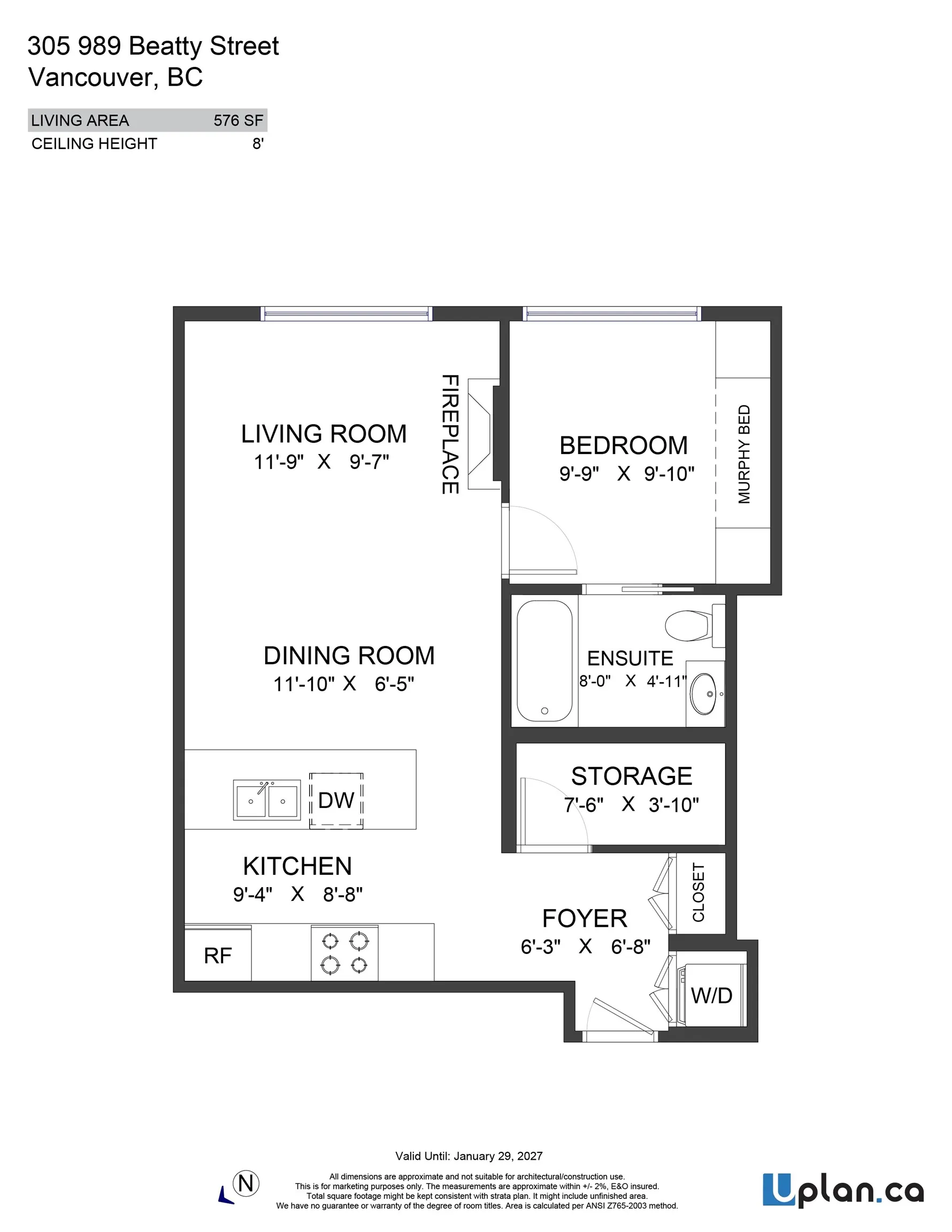 989 Beatty Street #305