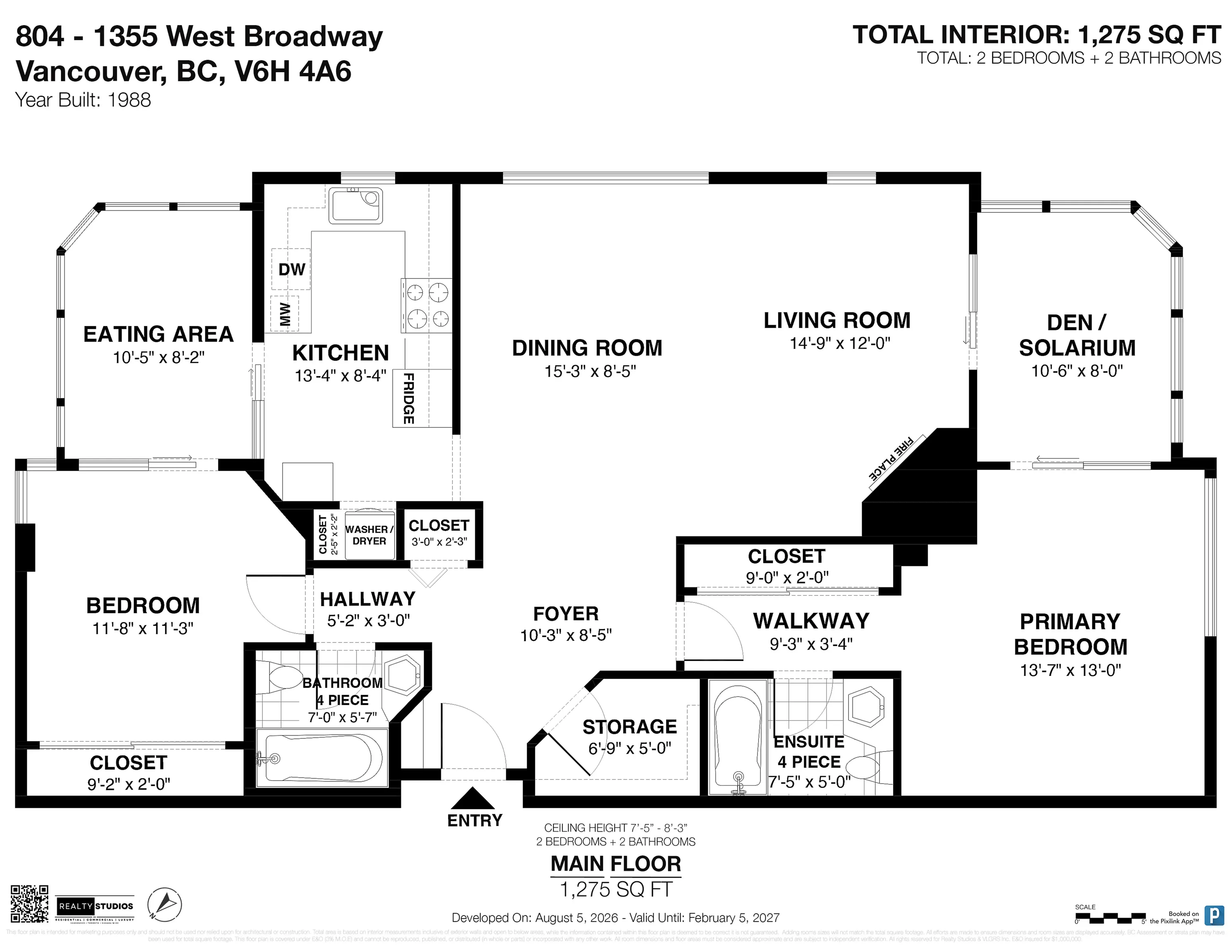 1355 W Broadway #804