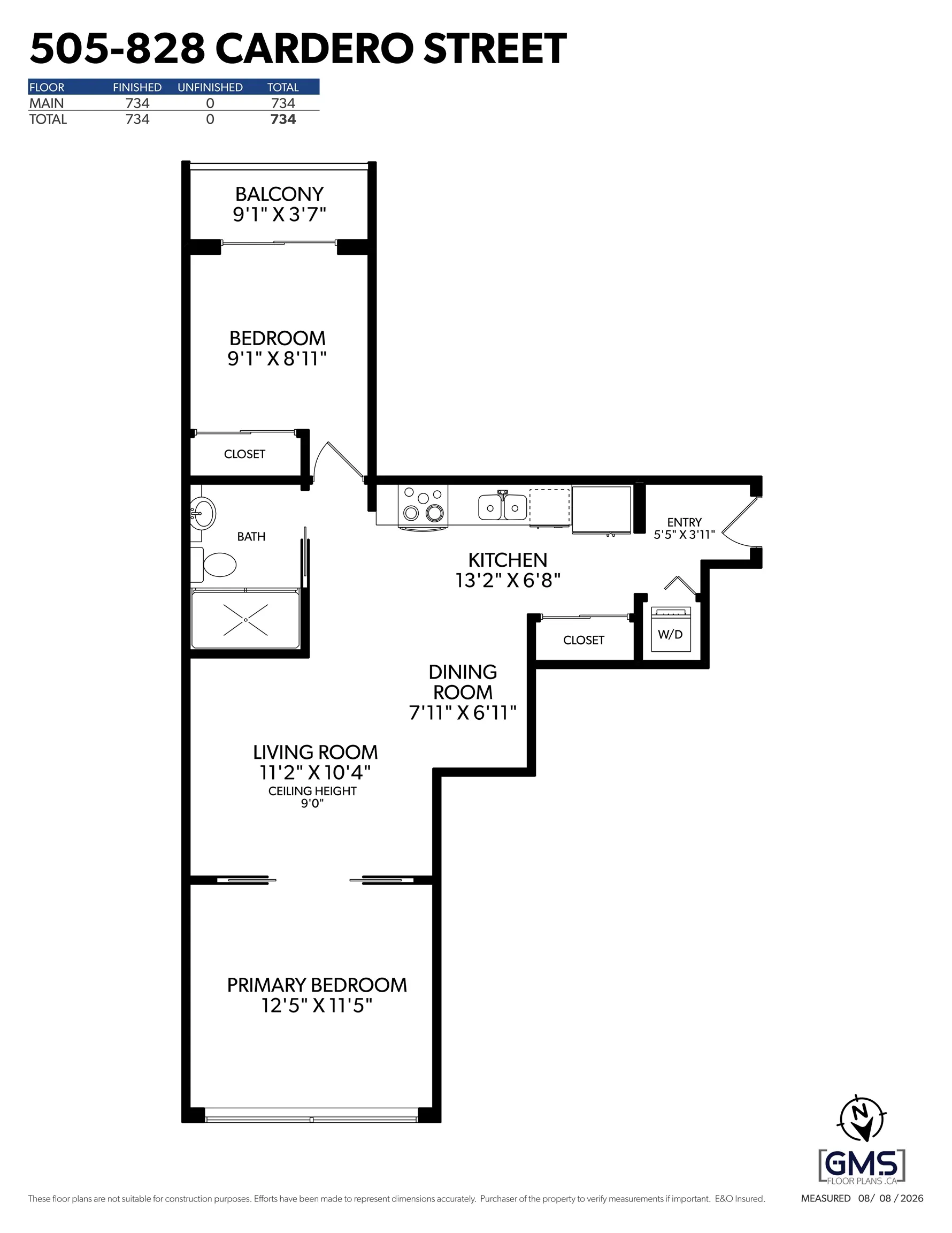 828 Cardero Street #505