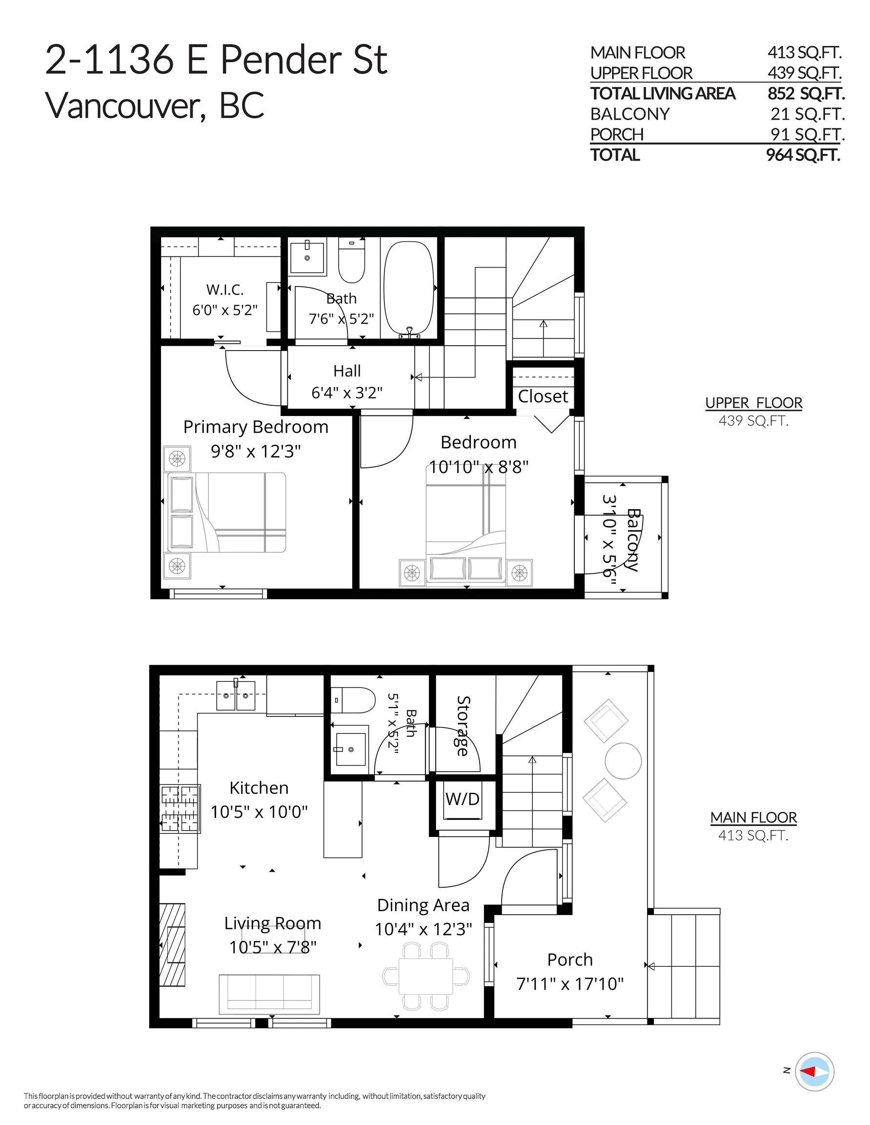 1136 E Pender Street #2